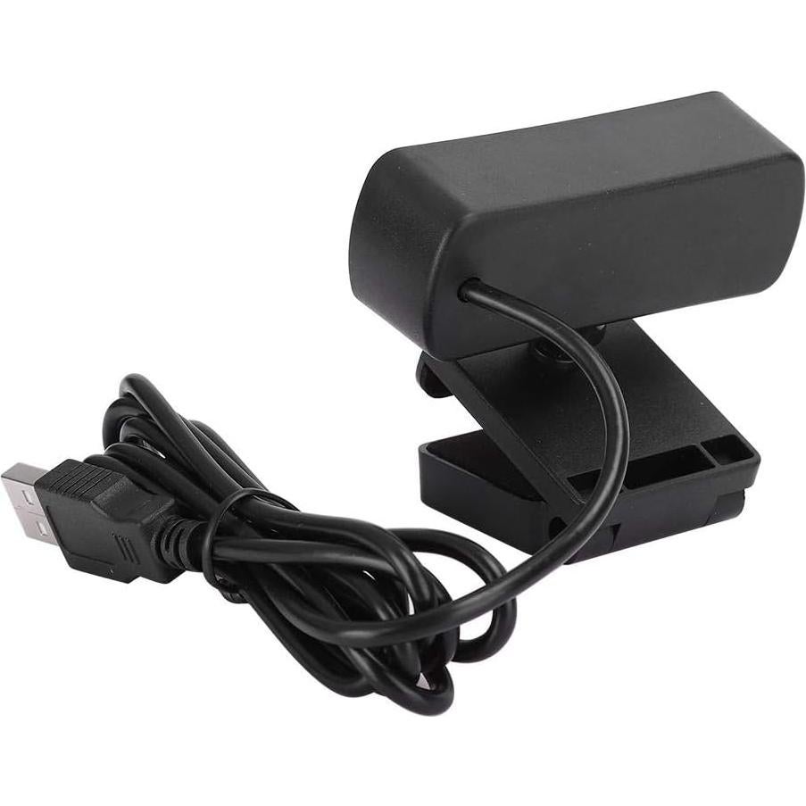 4K USB Webcam with Microphone, 360 Rotation, AutoFocus for Zoom/Skype/, Recording, Conferencing
