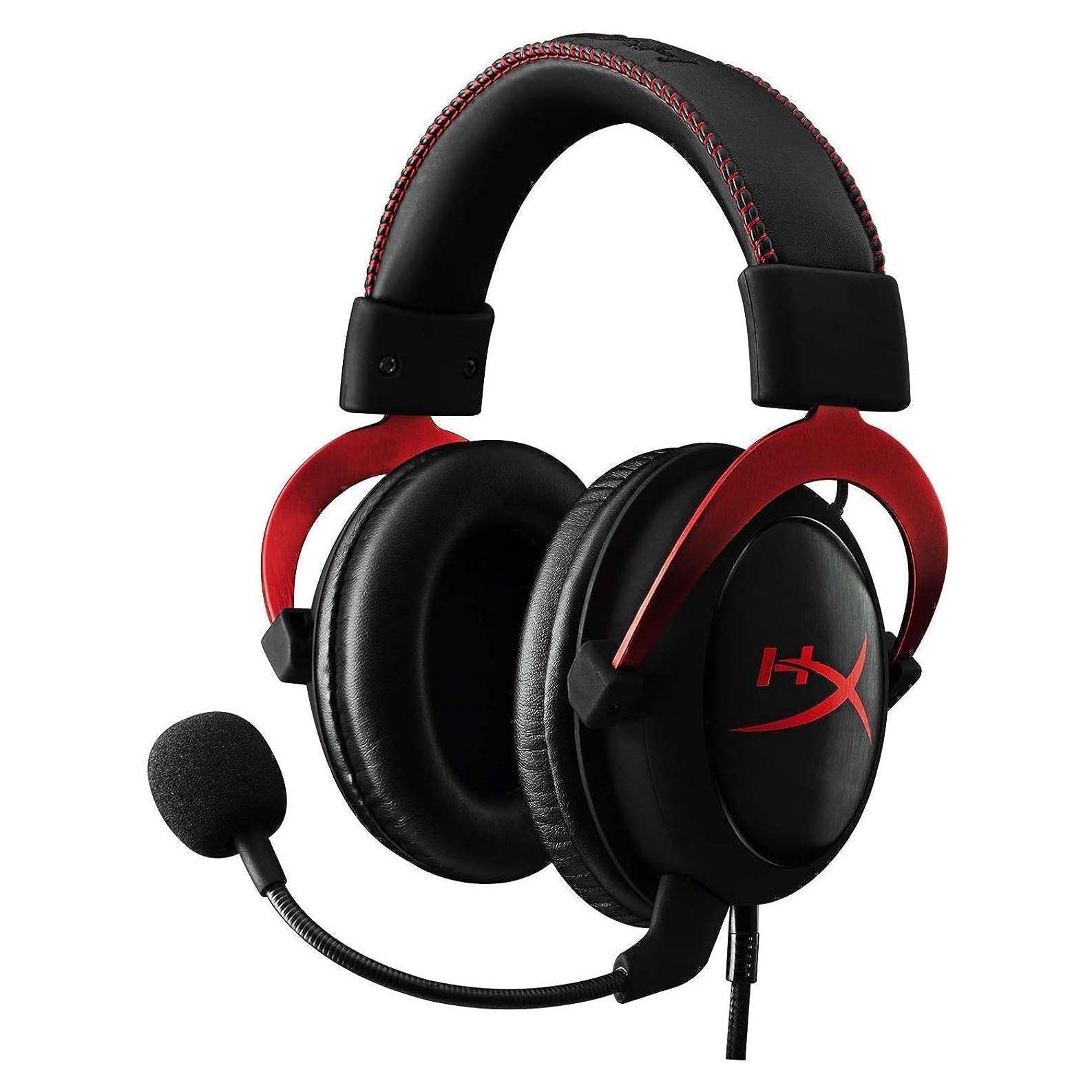 HYPERX Cloud II Gaming Headset for PC & PS4 & Xbox One, Nintendo Switch - Red (KHX-HSCP-RD) (Renewed)