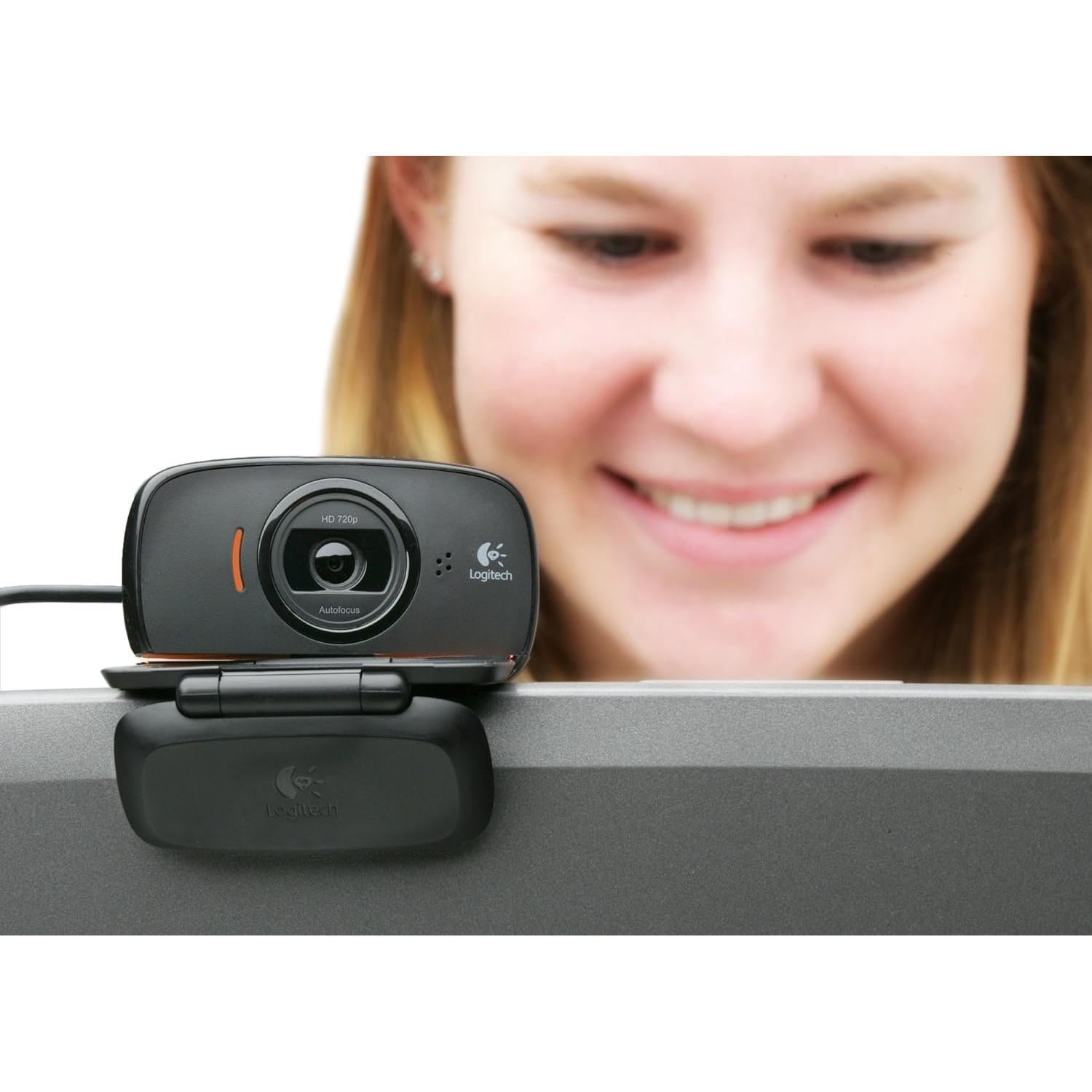 Logitech HD Webcam C525, Portable HD 720p Video Calling with Autofocus (Renewed)