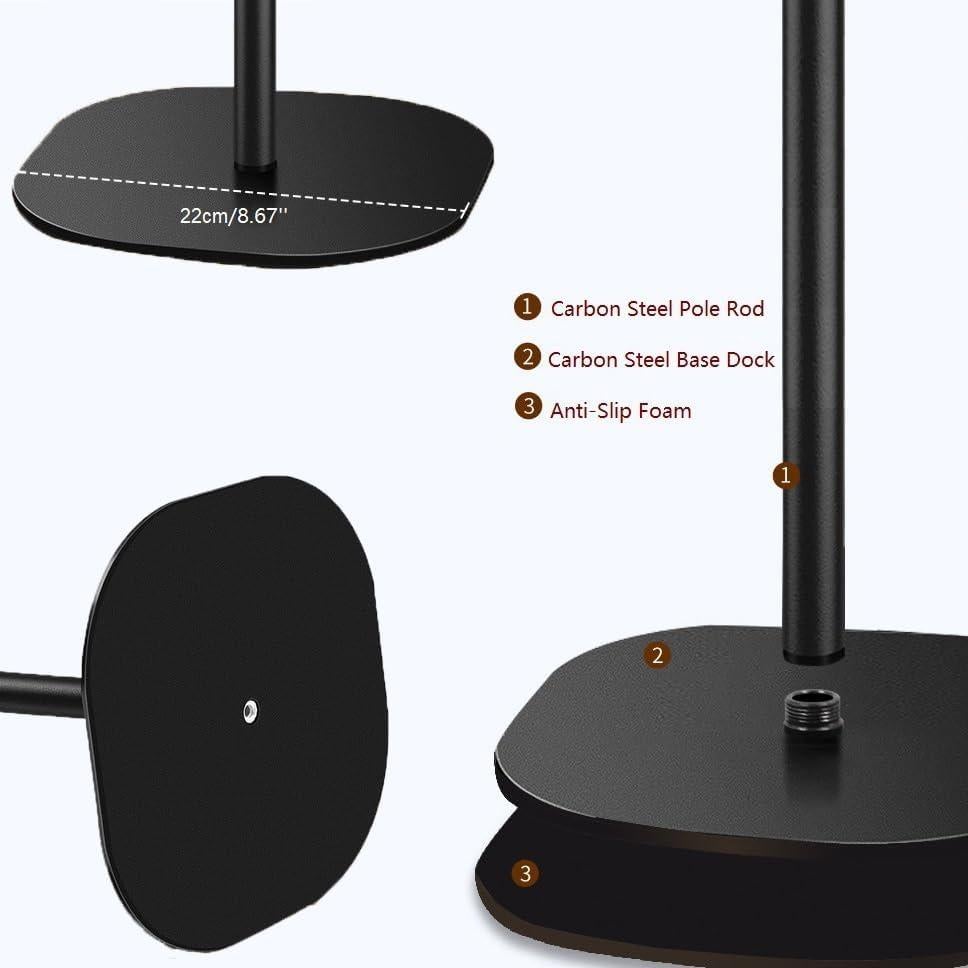 Heavy-Duty Webcam Stand, Tabletop Webcam Tripod Holder Compatible with Logitech C920 C922 StreamCam C930 C925e Brio 4K,Brio 500 Webcams