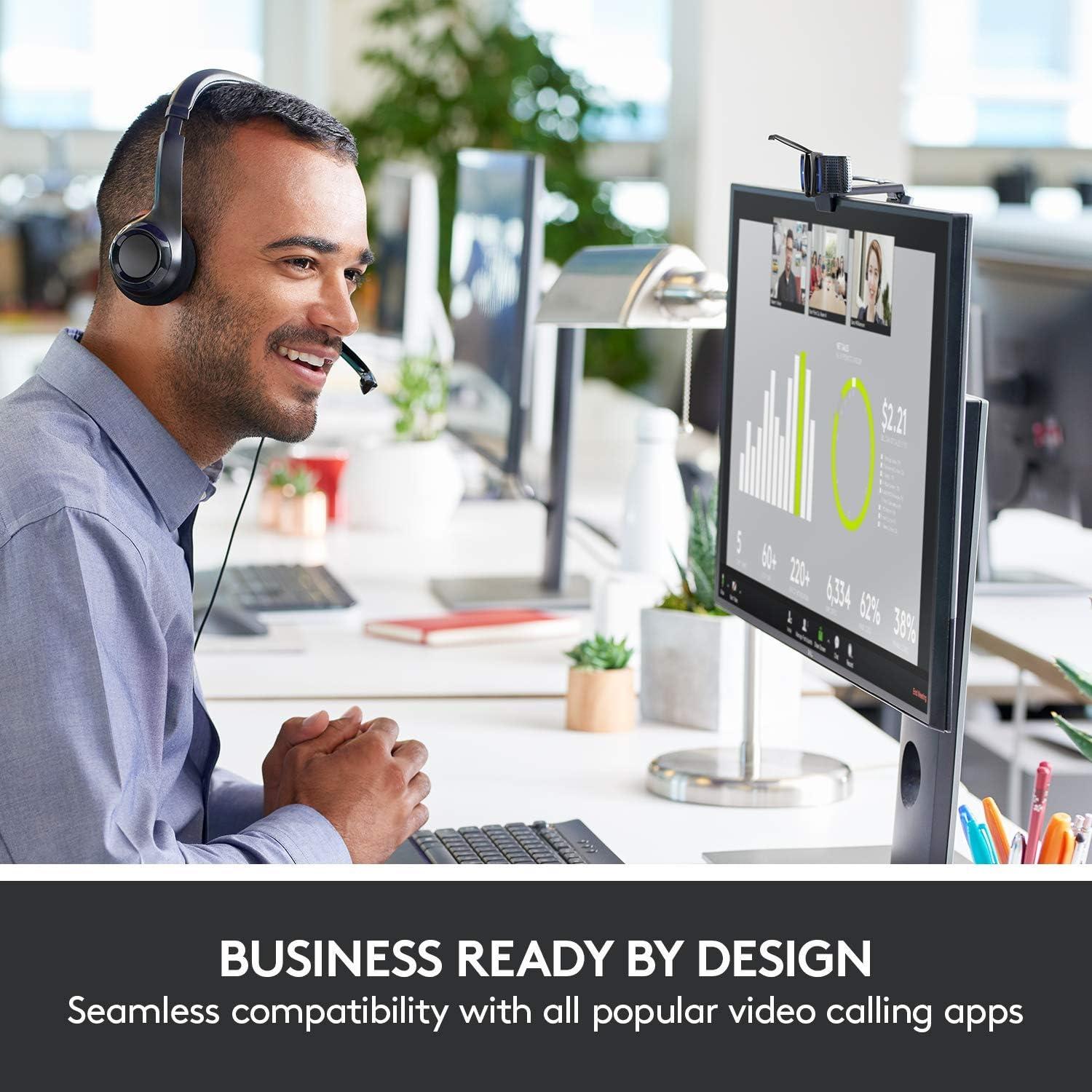 Logitech C920e Business Webcam (Renewed)