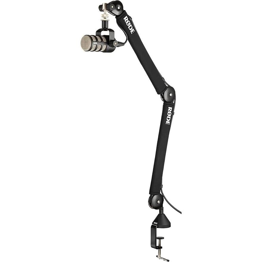 Brazo de Estudio Rode PSA1+ para Podcasting y Streaming con Filtro Antipop