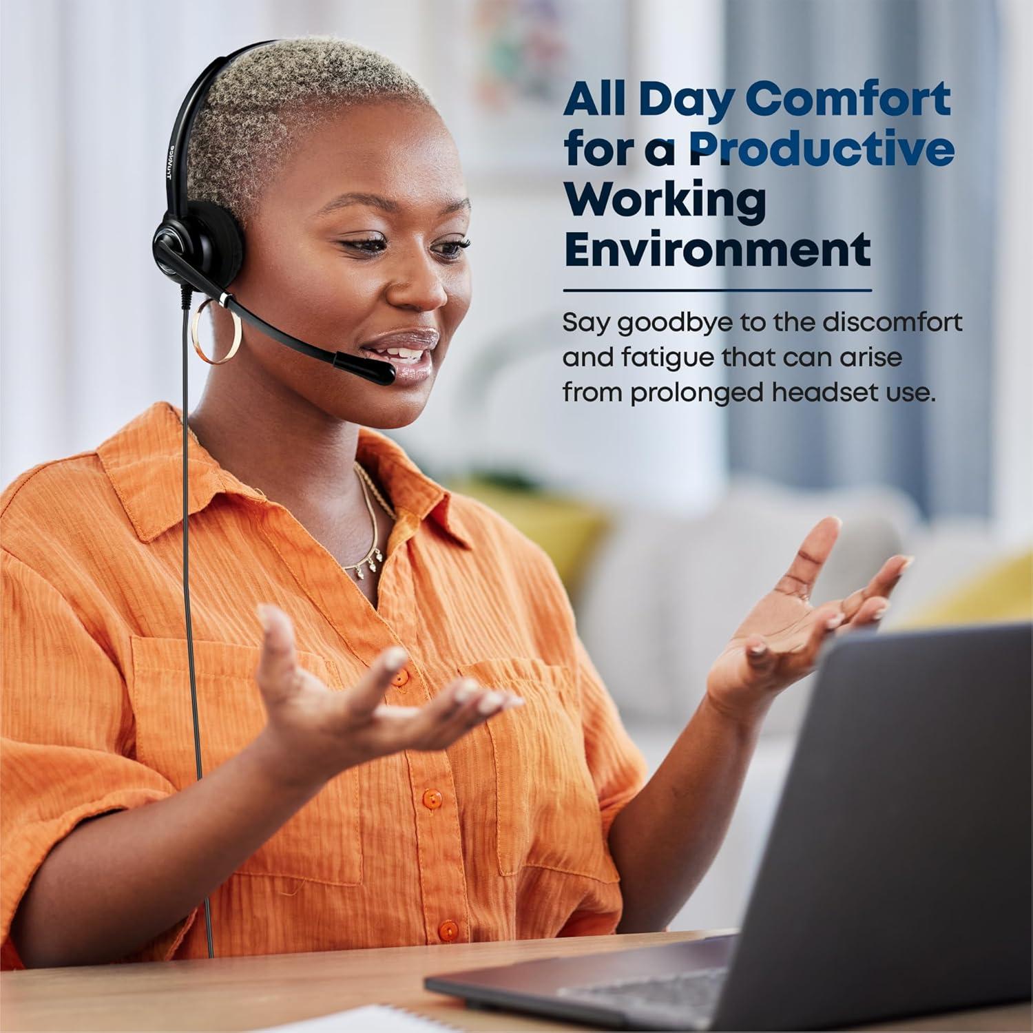 Auricular TruVoice VoicePro 20 y Webcam 1080P Full HD