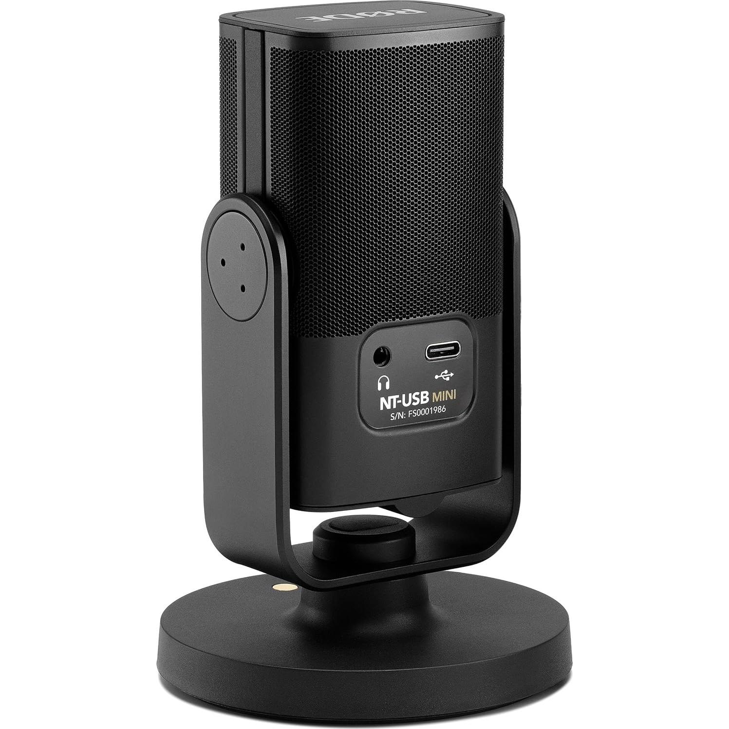 Micrófono USB Rode NT-USB Mini + Brazo StreamEye Negro