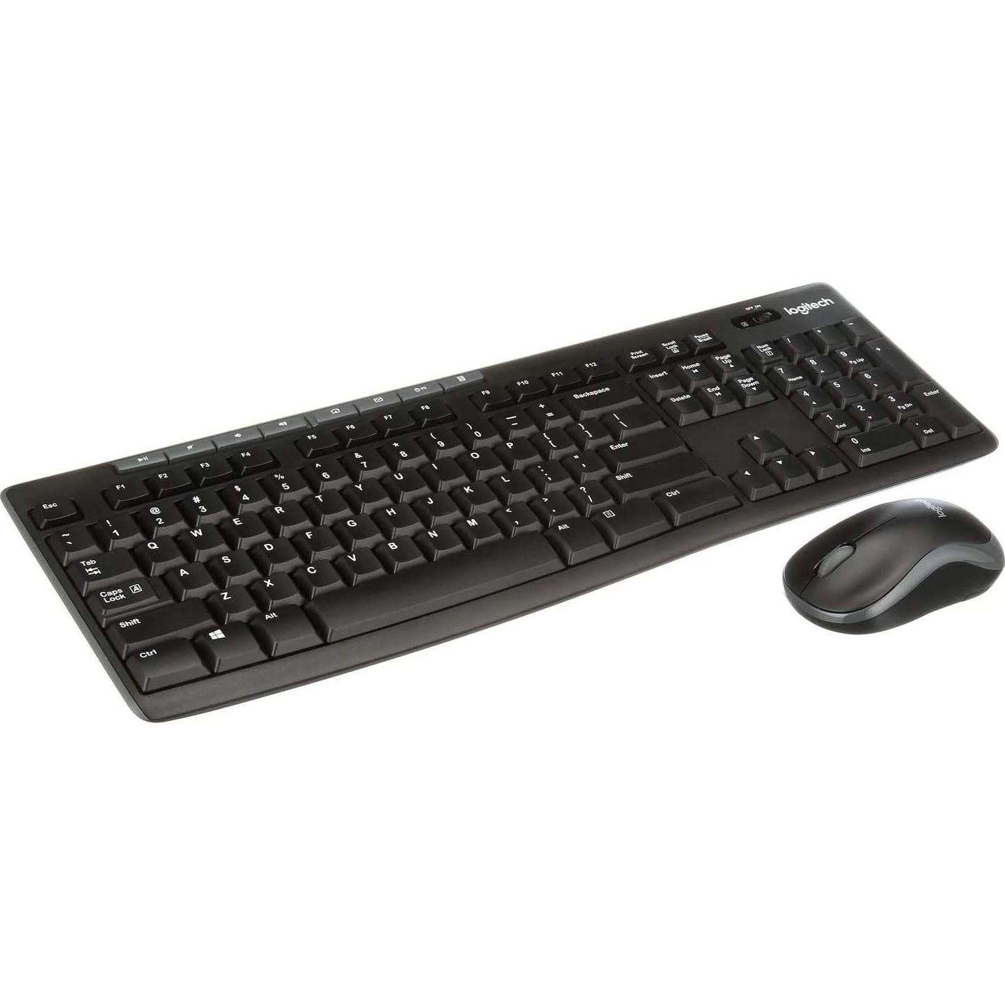 Logitech MK270 Wireless Keyboard and Mouse Video Conferencing Bundle with Foldable Headset with Microphone, Gel Mouse Pad, PW313 Full HD 1080p Live Streamer Webcam for Skype | Teams | YouTube | Zoom