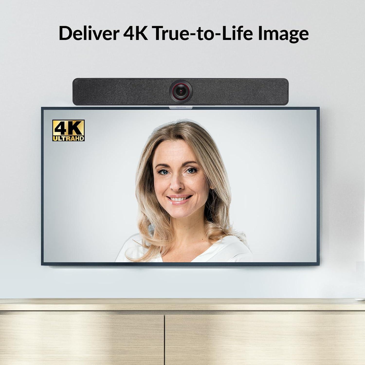 Cámara Web 4K Gran Angular WYRESTORM HALO VX10 AI 120°