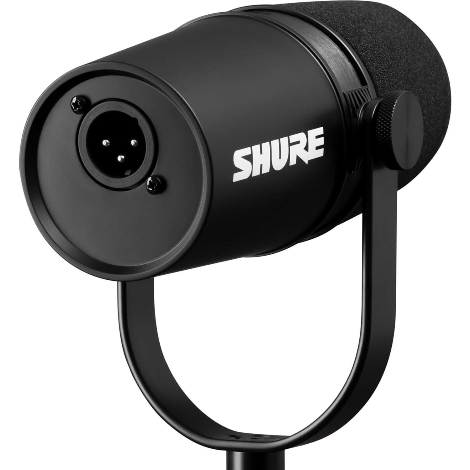 Micrófono Dinámico Shure MV7X XLR para Podcasting - Negro