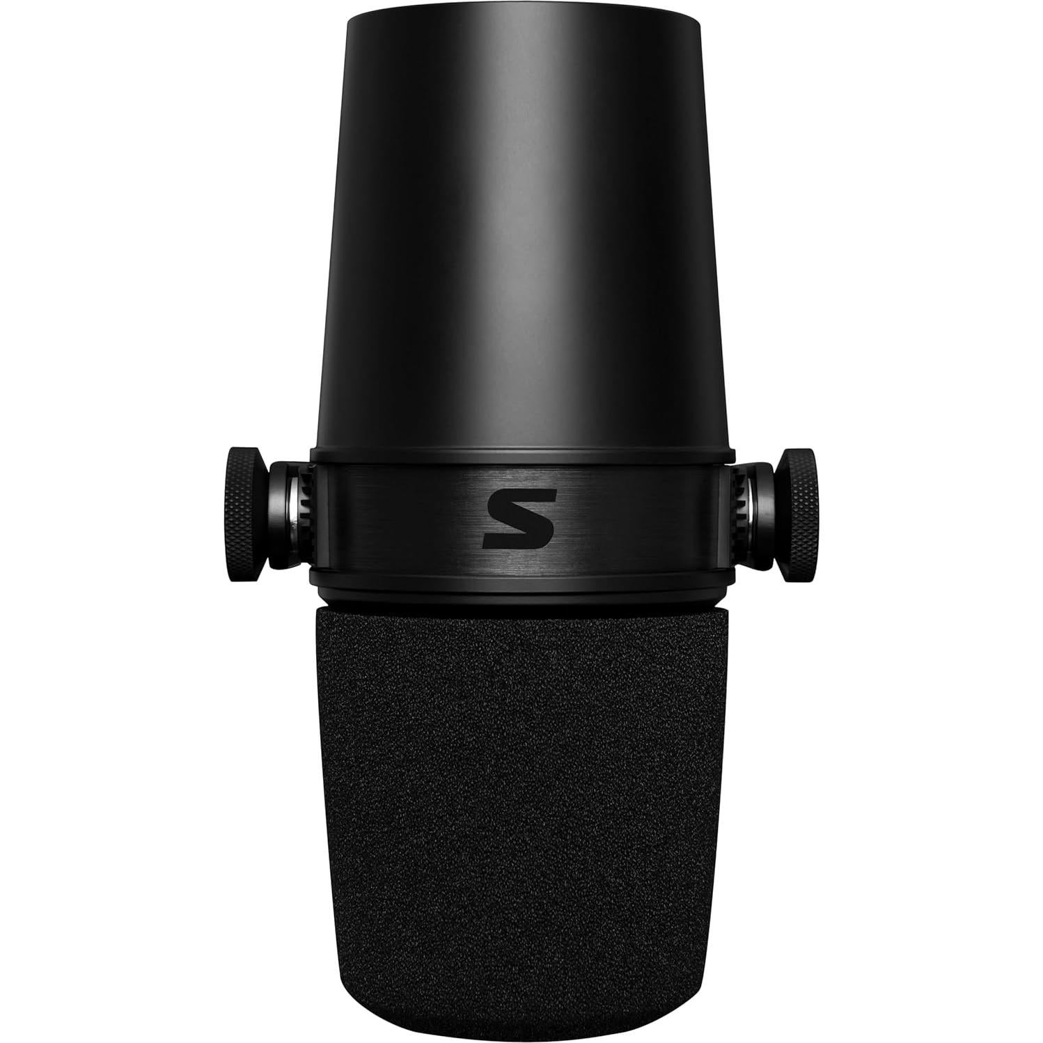 Micrófono Dinámico Shure MV7X XLR para Podcasting - Negro