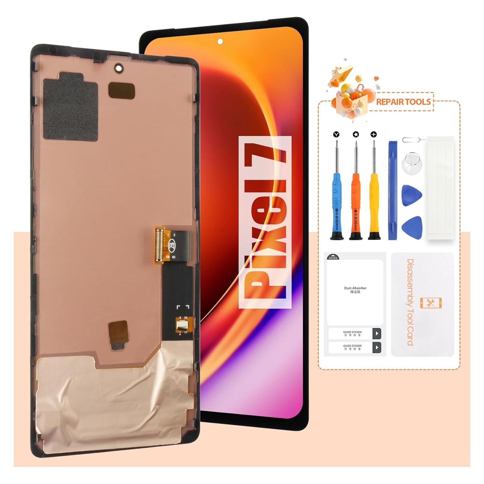 Pantalla LCD Reemplazo Google Pixel 7 5G Sin Marco Negro