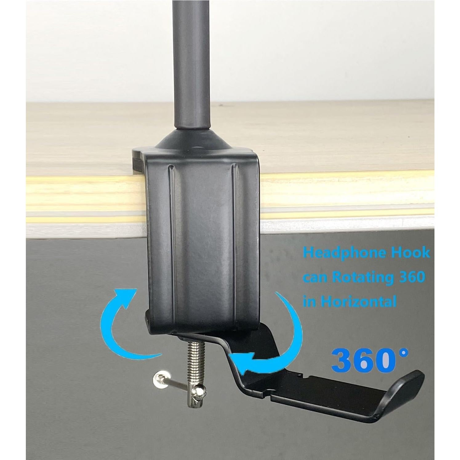 Soporte para Webcam Acetaken 24" Ajustable con Abrazadera