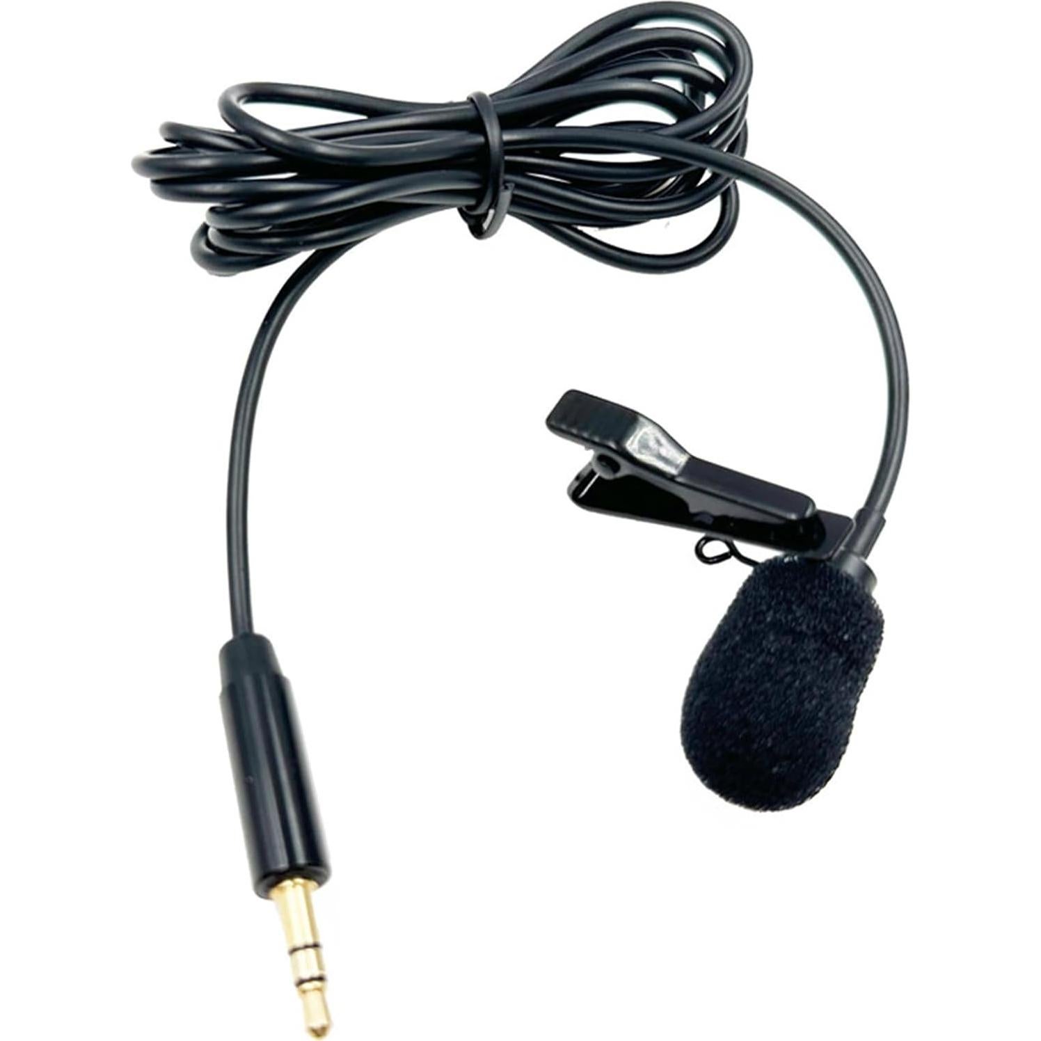 Micrófono Lavalier NewTH 3.5mm Omnidireccional para Vlog