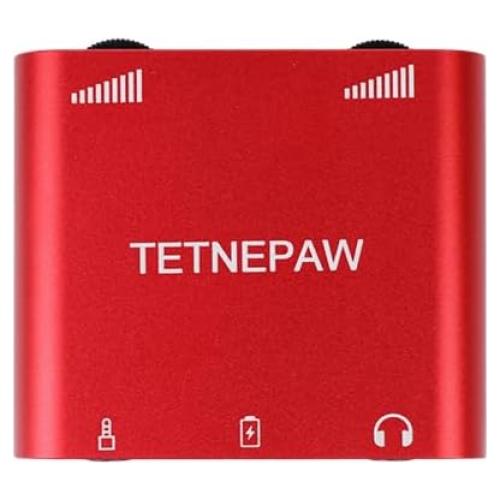 Micrófono Lavalier Inalámbrico TETNEPAW P3 Plus Rojo