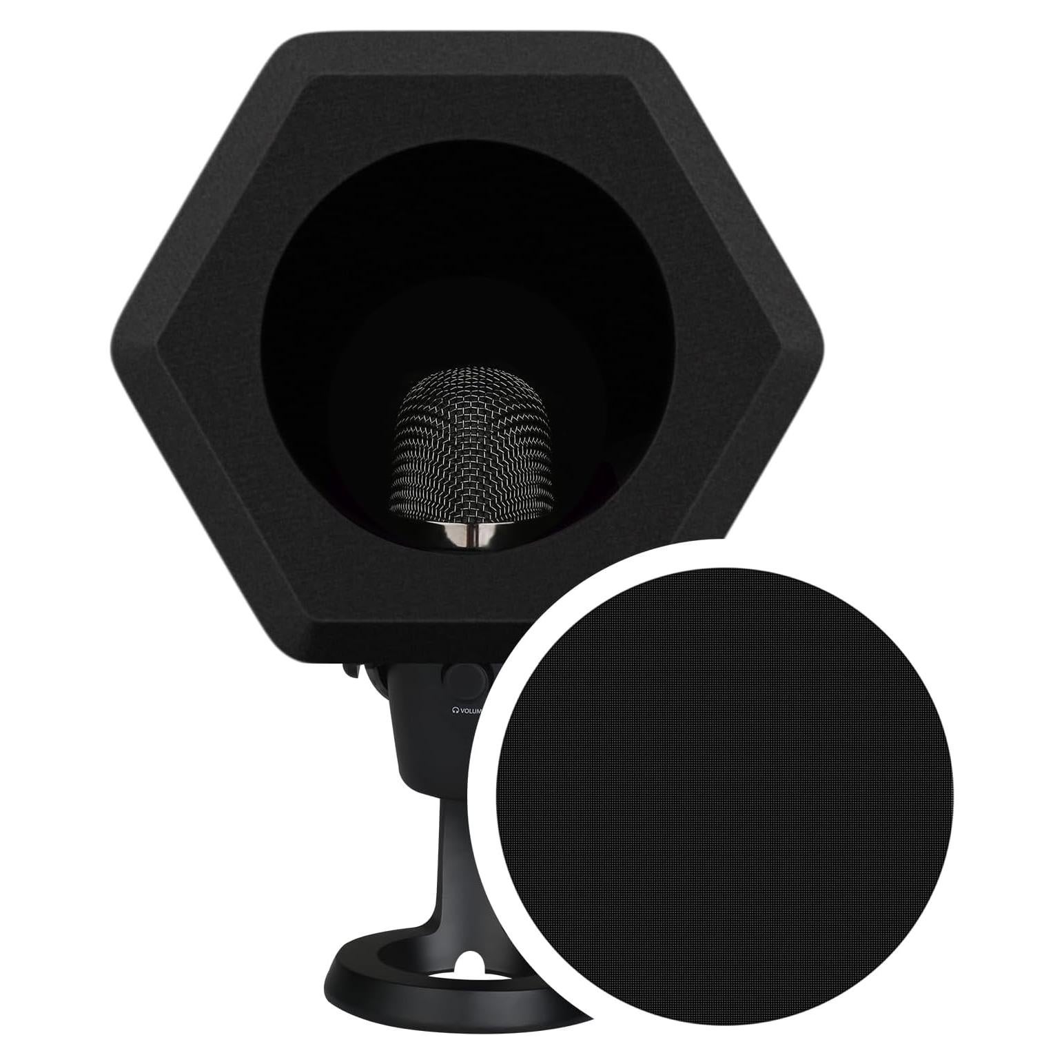 Bola de Aislamiento de Micrófono Marisflo con Filtro Antipop