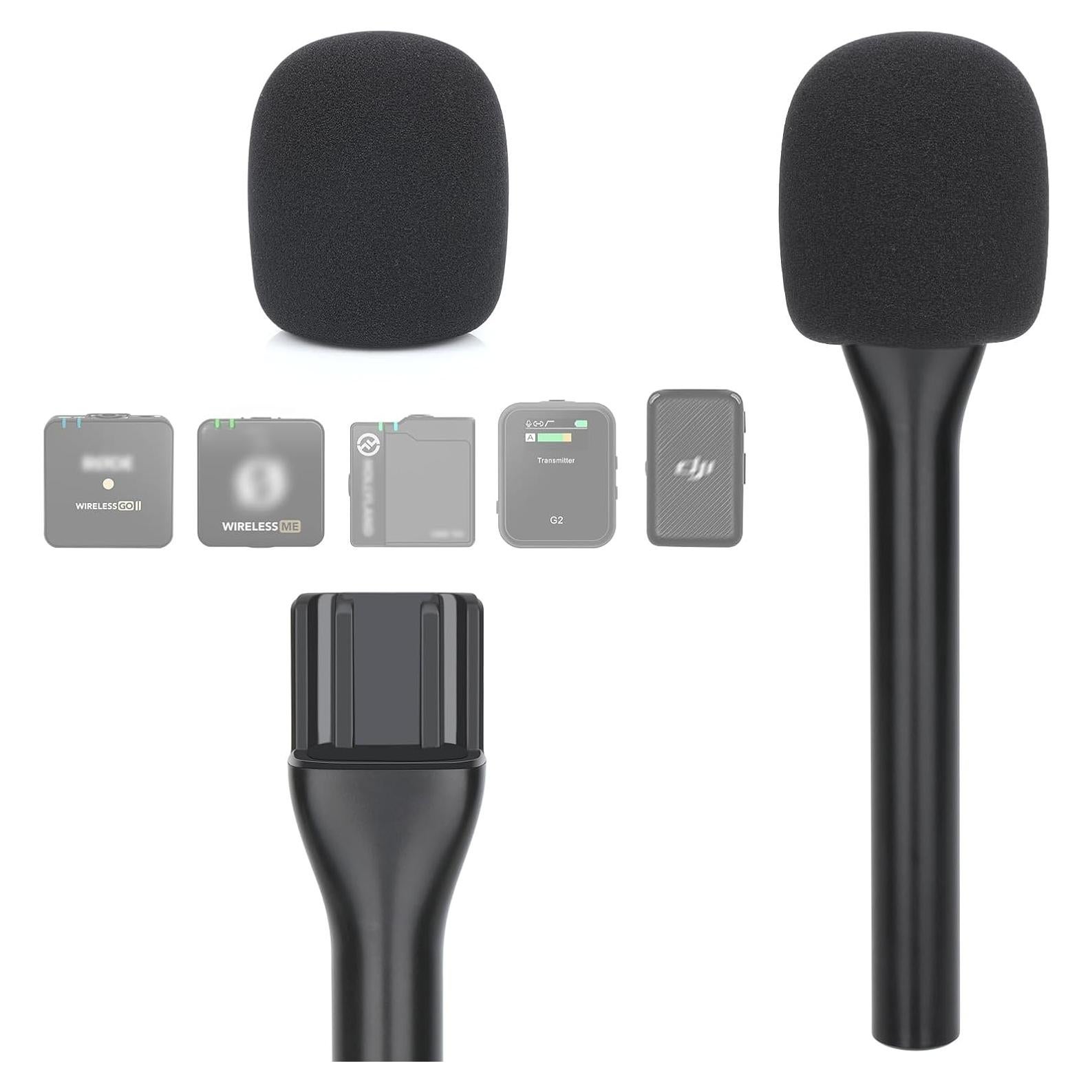 Adaptador de Micrófono de Entrevista YOUSHARES para Rode y DJI