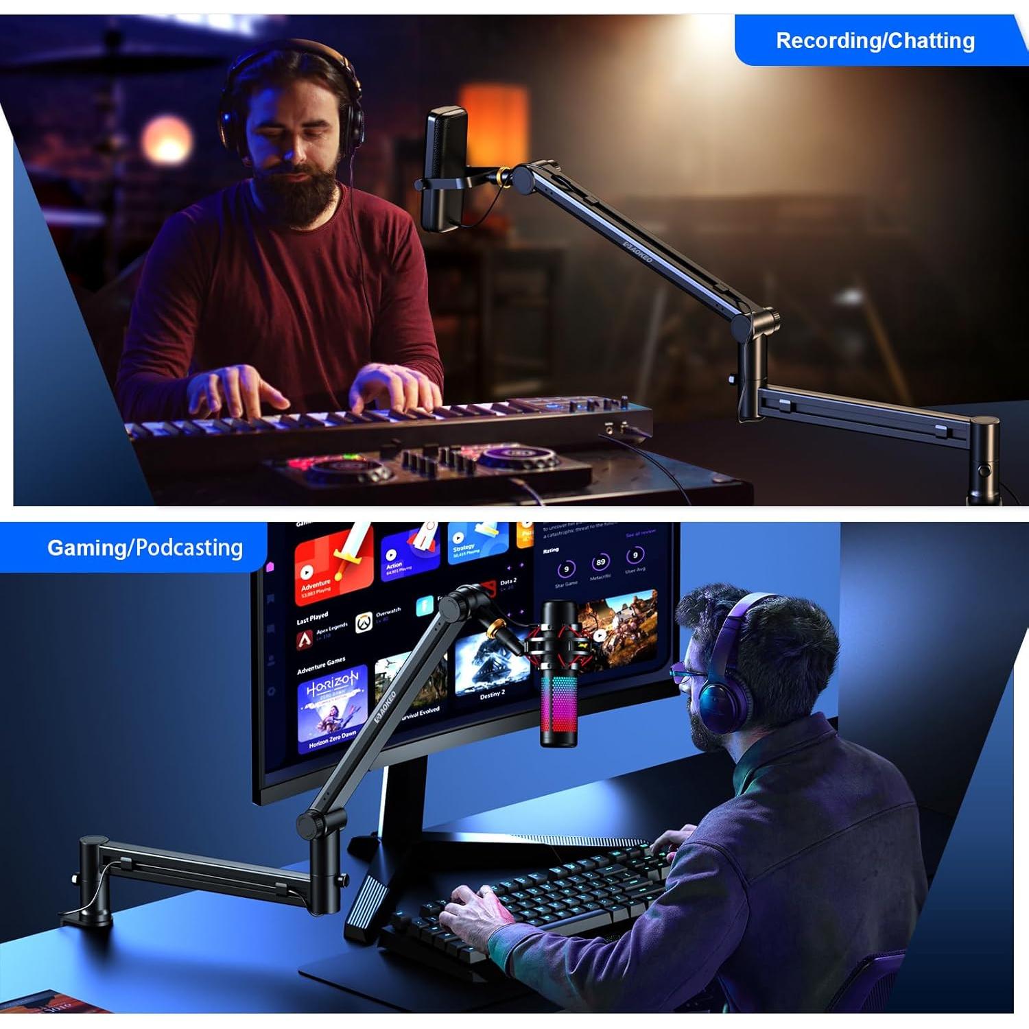 Brazo de Micrófono Aokeo AK-58 Ajustable para Escritorio