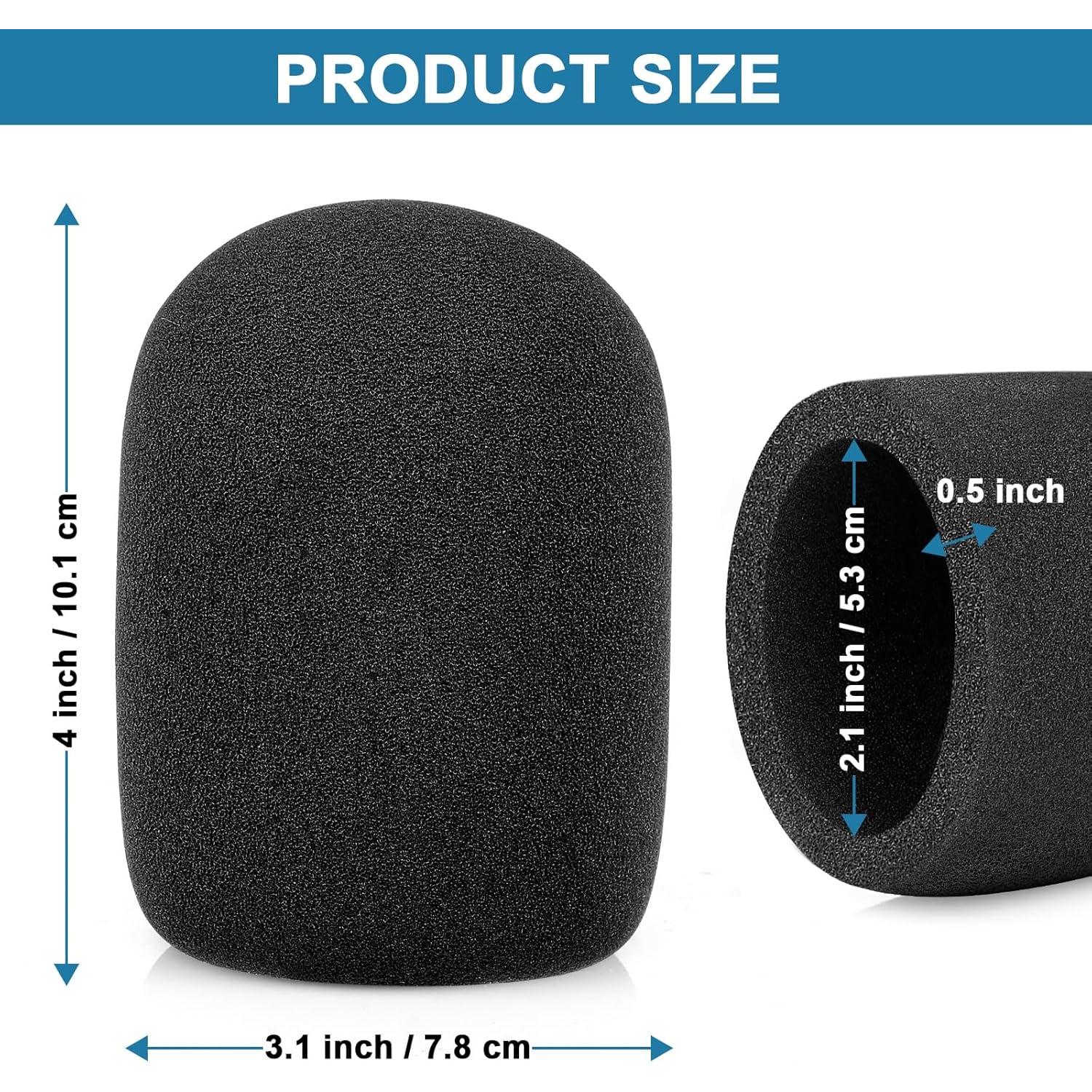 Pantalla contra viento 2Pack para micrófono Rode Podmic