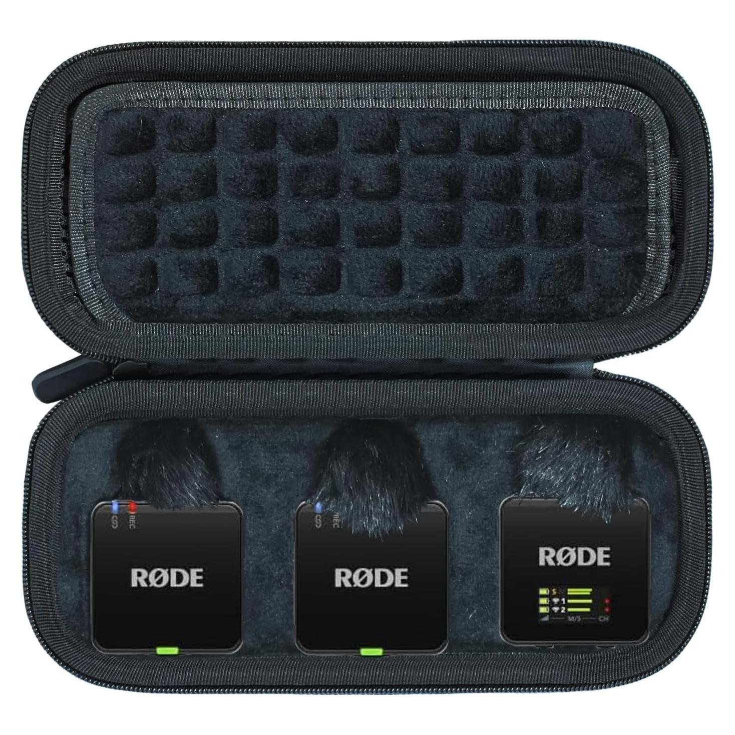 Estuche para Micrófono Inalámbrico RØDE Wireless GO III/II - Negro