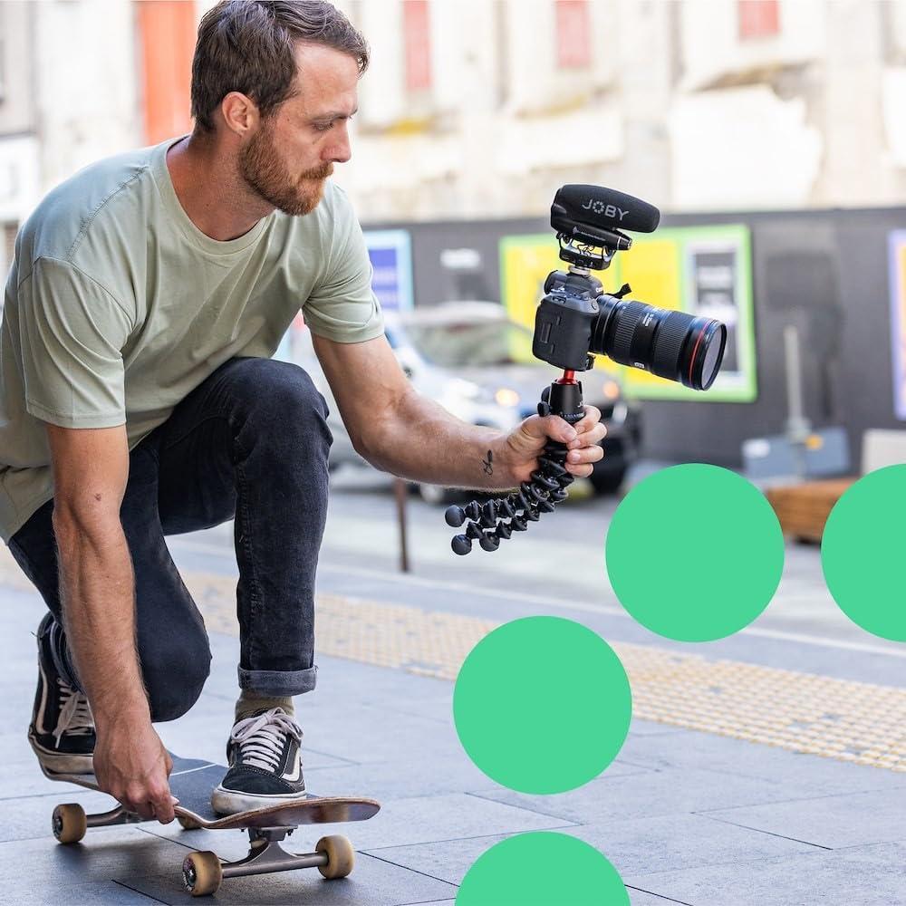 Micrófono Direccional JOBY Wavo PRO con Reducción de Ruido