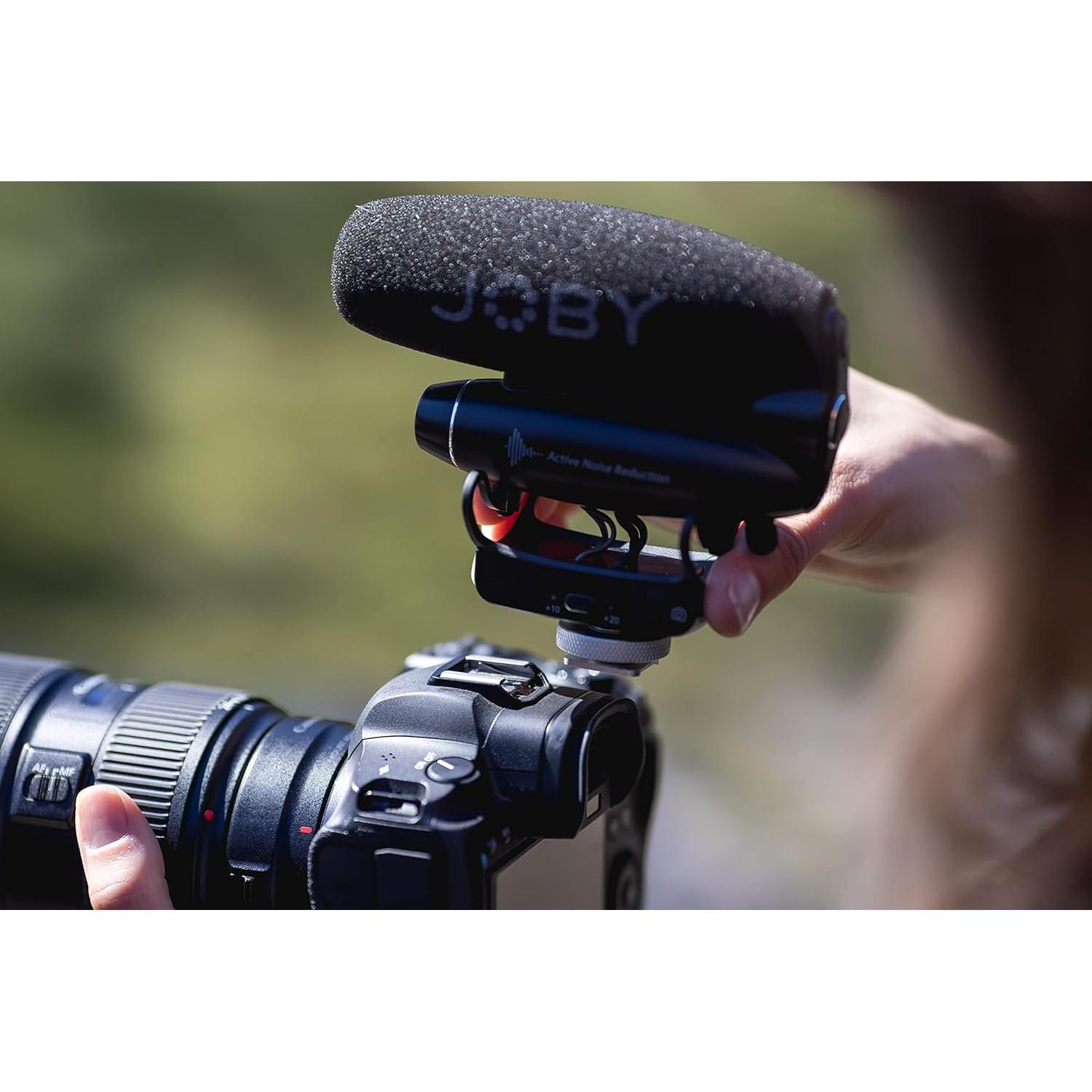 Micrófono Direccional JOBY Wavo PRO con Reducción de Ruido