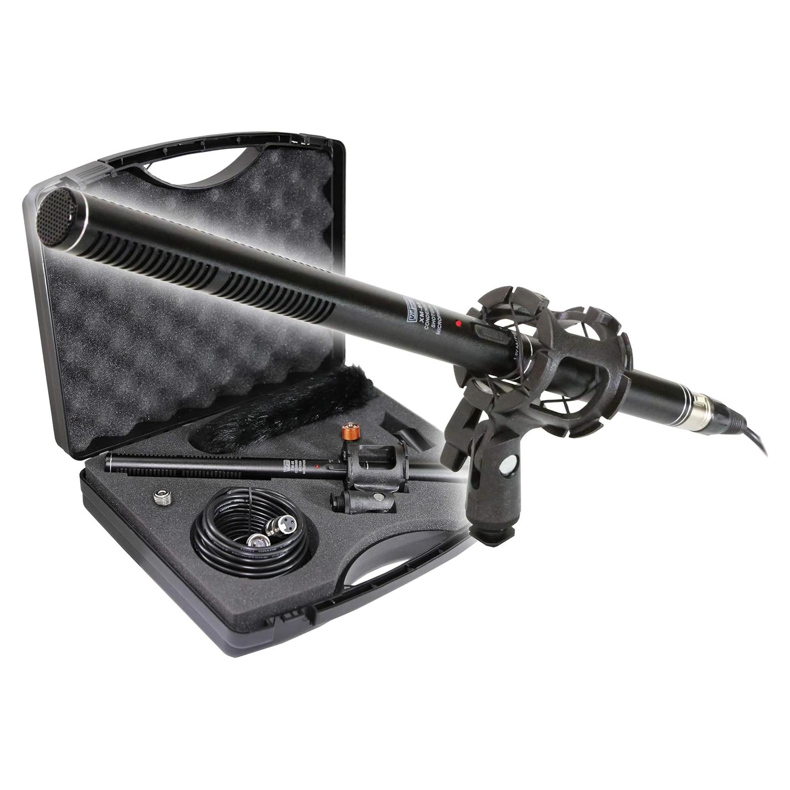 Kit de Micrófono Direccional VidPro XM-88, 13 Piezas, Aluminio