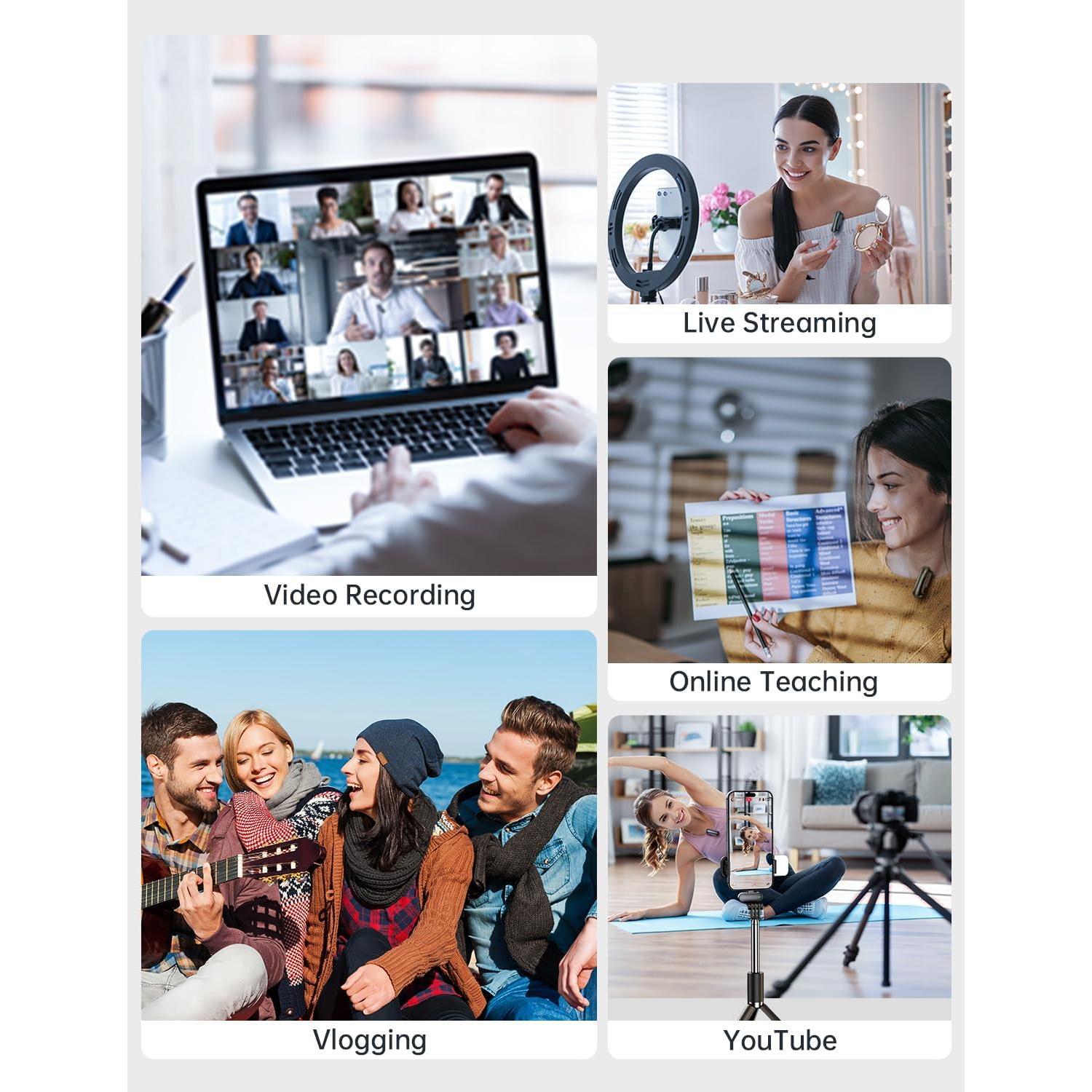 Micrófono Lavalier Inalámbrico HCZ para iPhone/iPad 7H