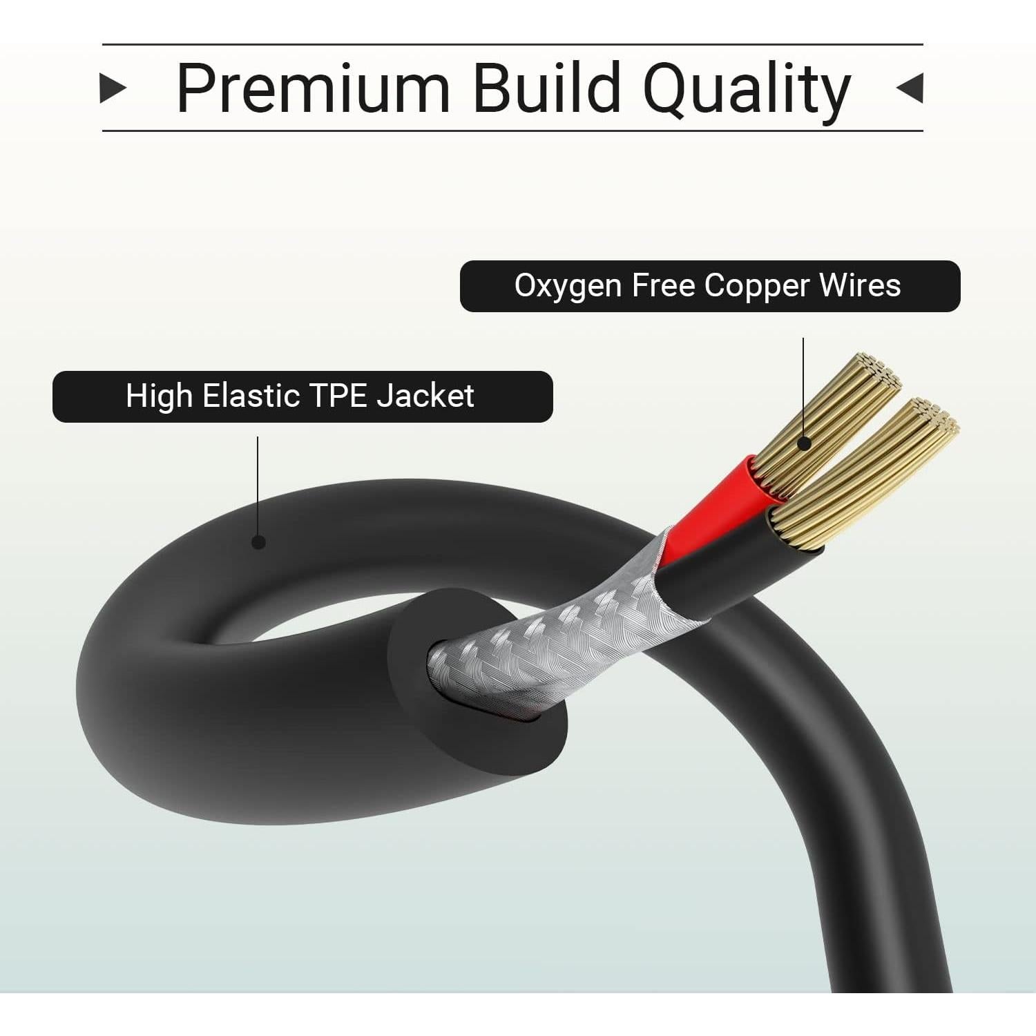 Cubilux Cable de Micrófono USB C 3.5mm para Grabación
