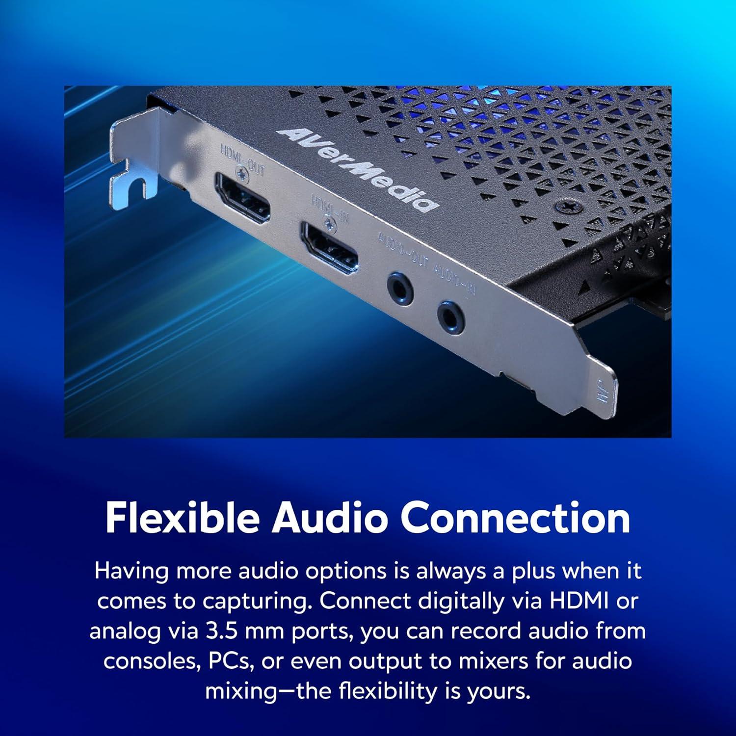 Tarjeta de Captura AVerMedia Live Gamer HD 2 1080p60 HDMI