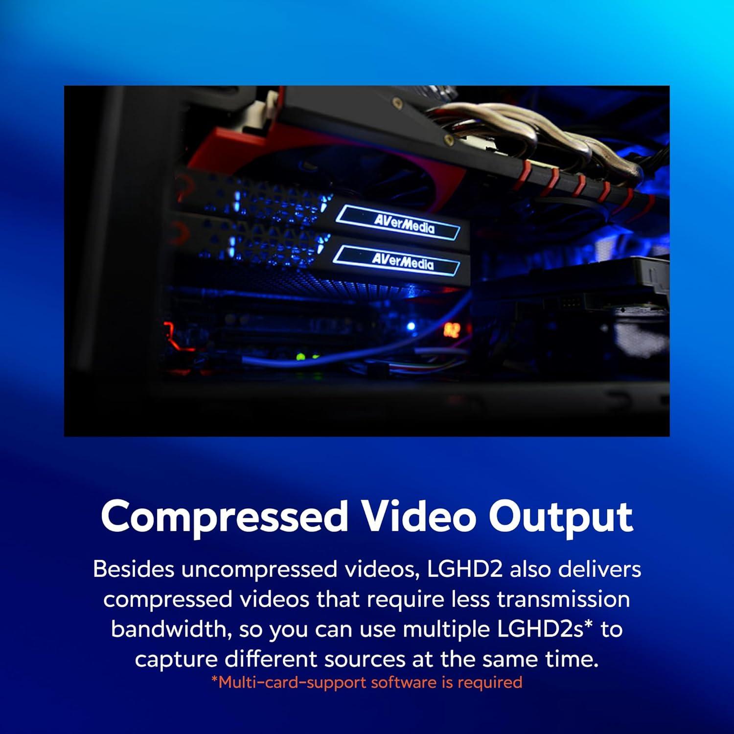 Tarjeta de Captura AVerMedia Live Gamer HD 2 1080p60 HDMI