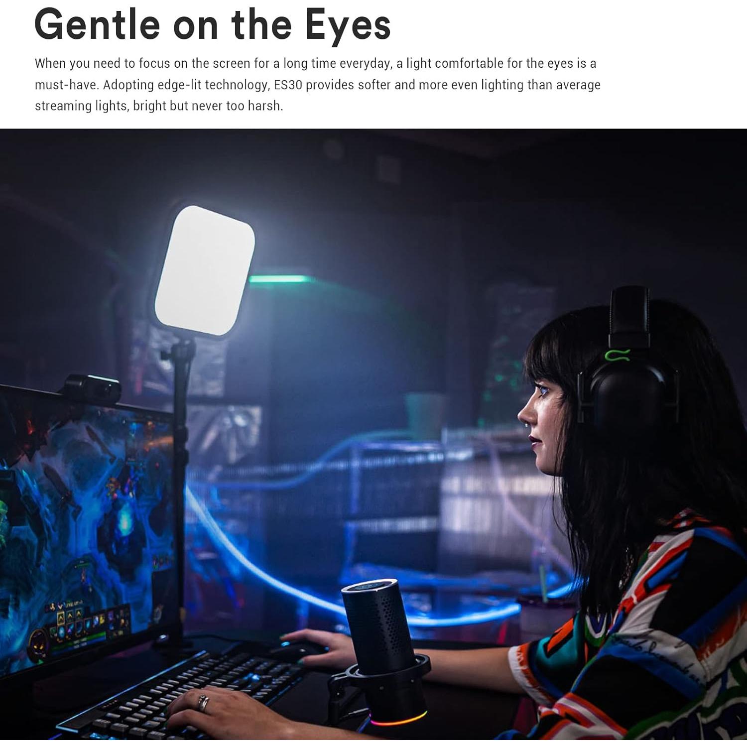 Godox ES30 Luz de Escritorio 2250 Lumens Control APP 2800-6500K