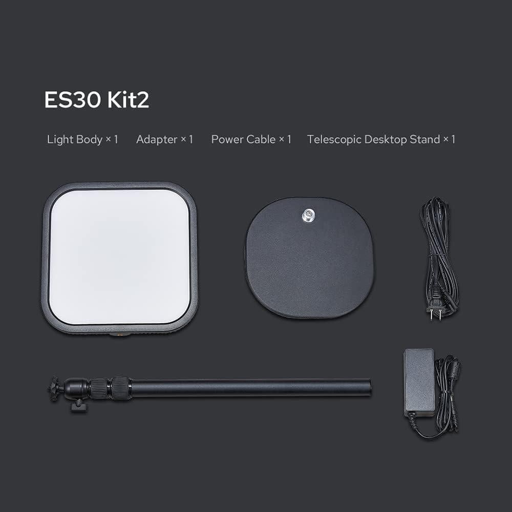 Godox ES30 Luz de Escritorio 2250 Lumens Control APP 2800-6500K