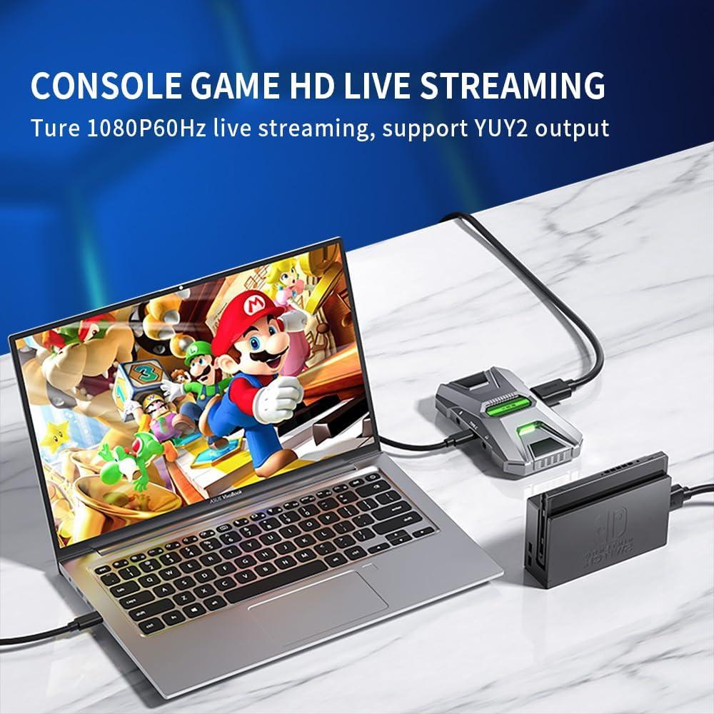 Tarjeta de Captura HDMI Kuhaimi HCA20 1080P 60FPS USB 3.0