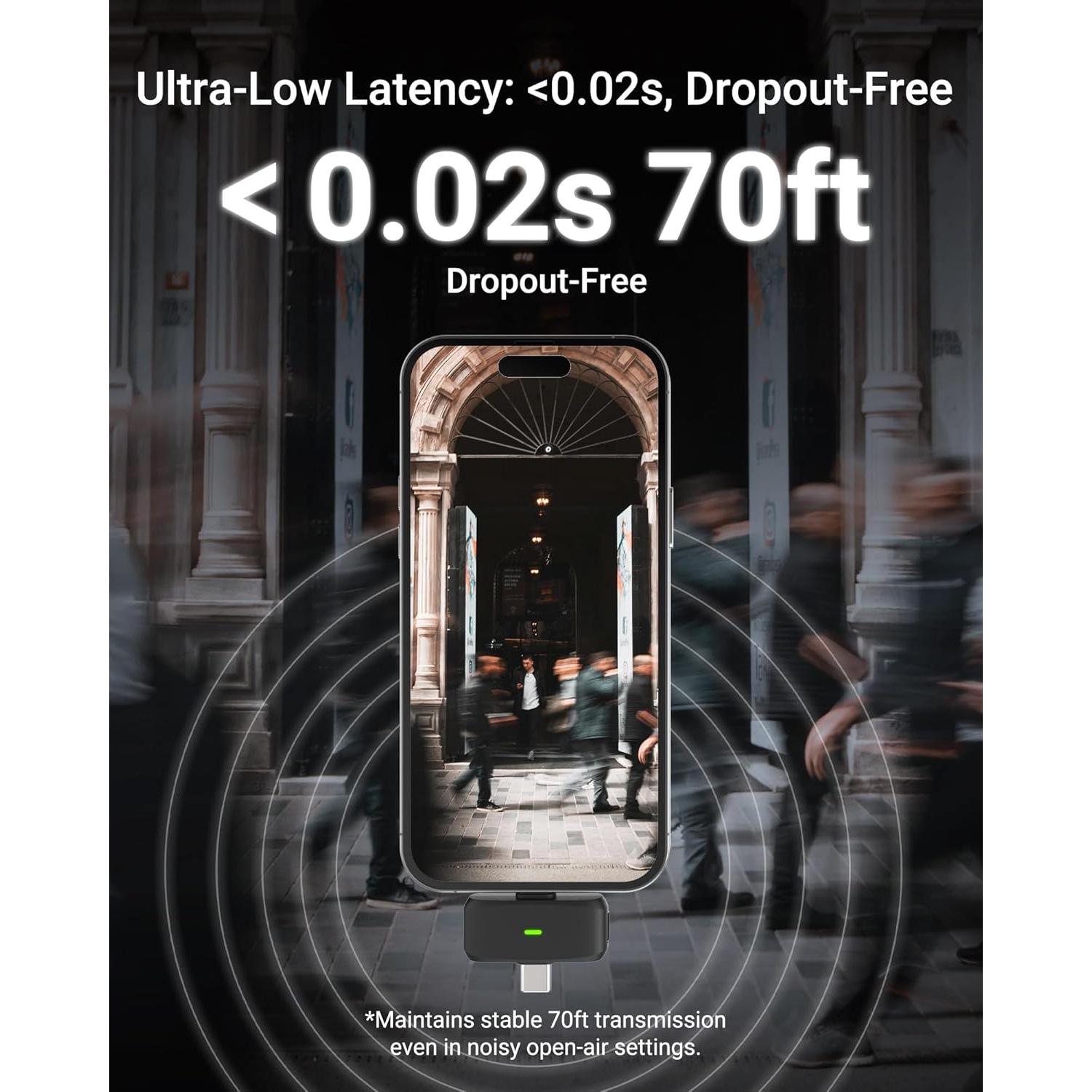 Micrófono Inalámbrico Lavalier Syntech M72 para iPhone/Android