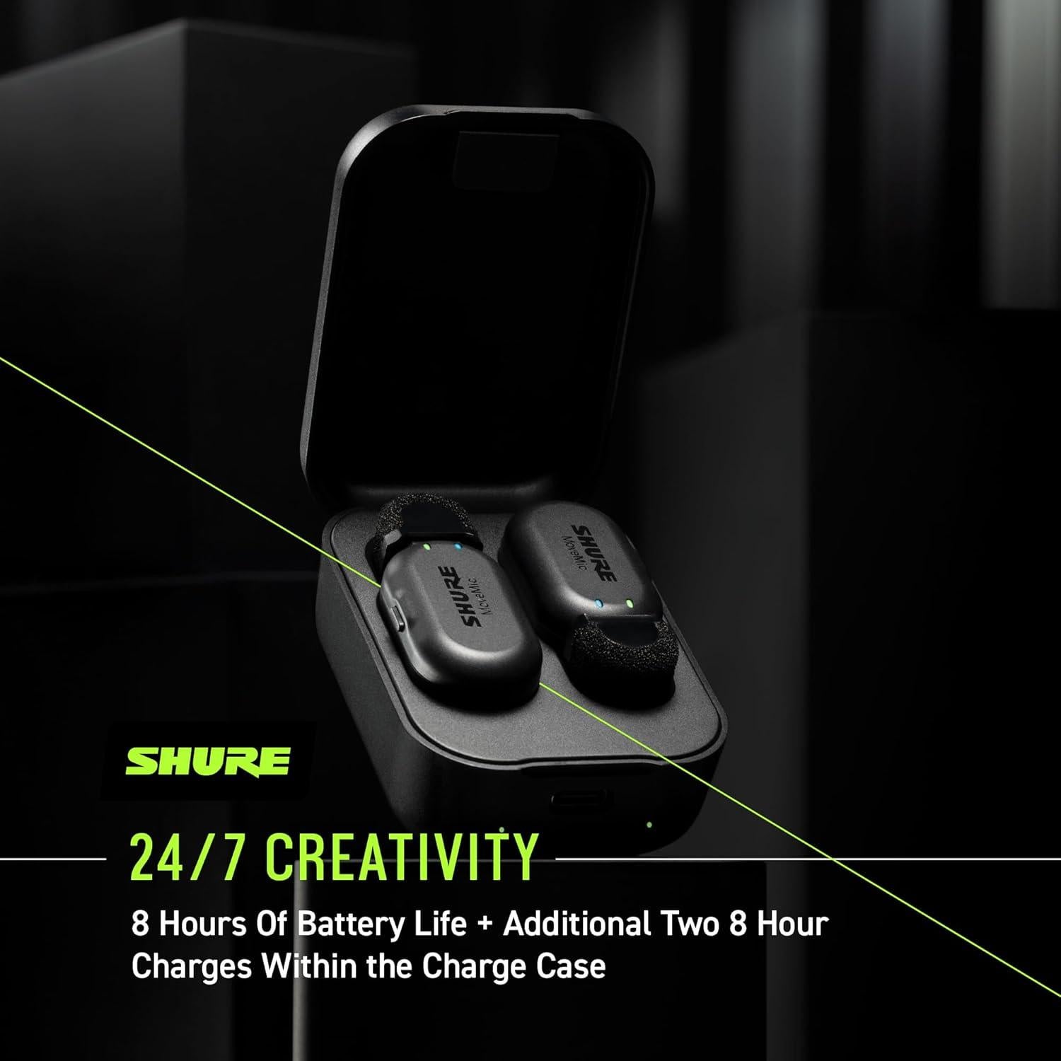 Micrófono Lavalier Inalámbrico Shure MoveMic One - Mini Bluetooth