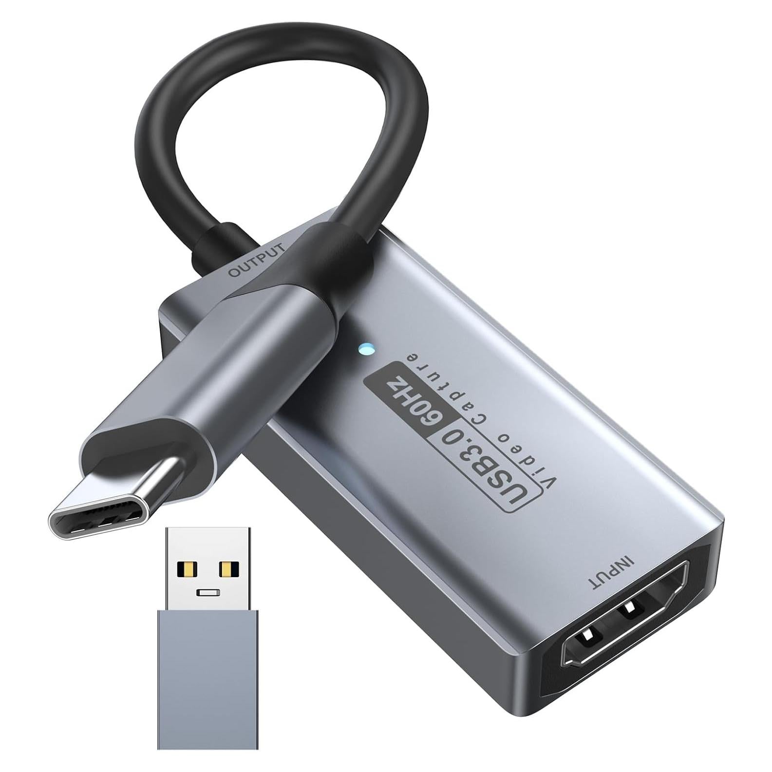 Tarjeta de Captura de Video Newhope 4K HDMI a USB-C 3.0 1080P 60fps