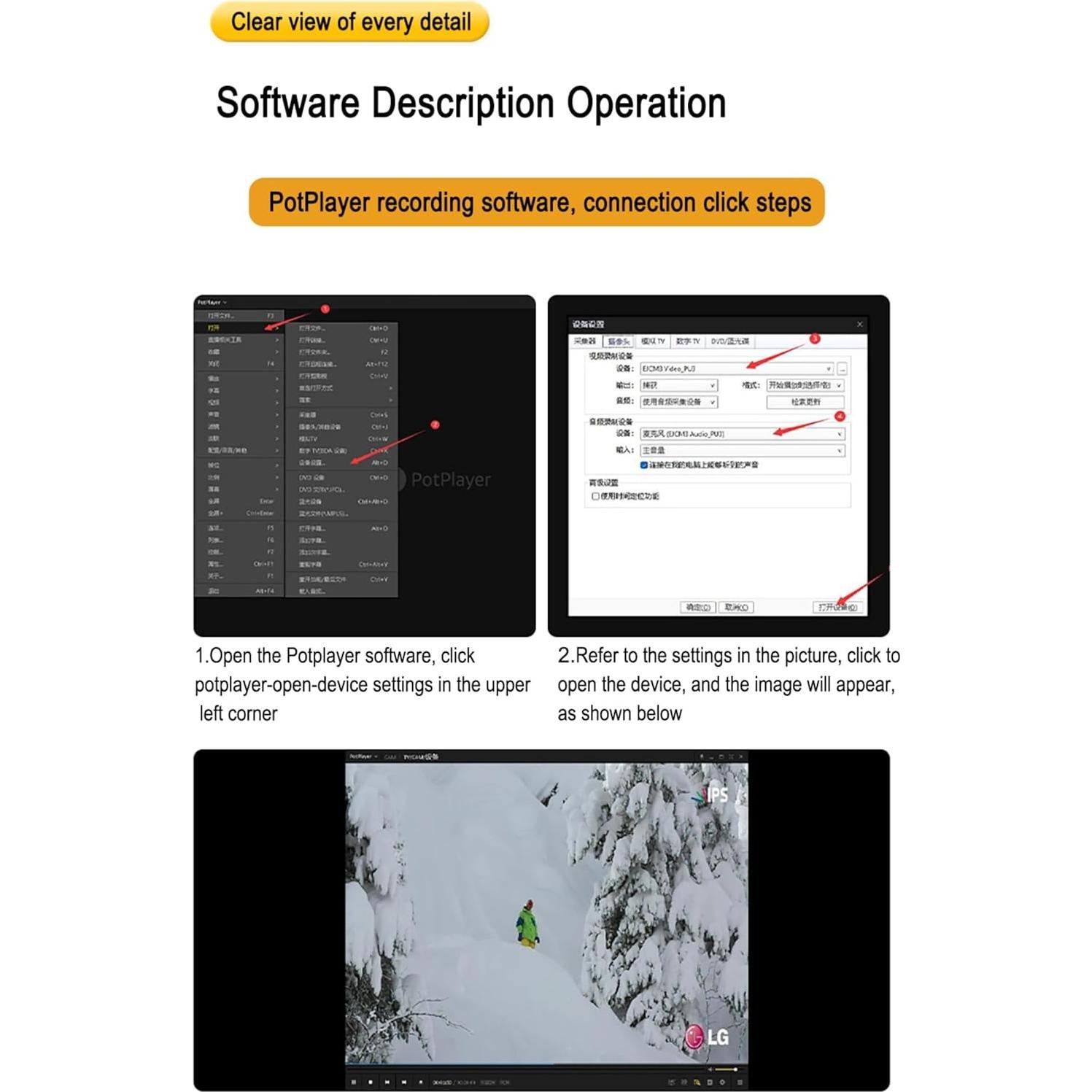 4K Video Capture Card with H.264/H.265 Encoding for Live Streaming - HDMI to USB3.0 Converter for Cameras and PS5 Microphone (Standard)