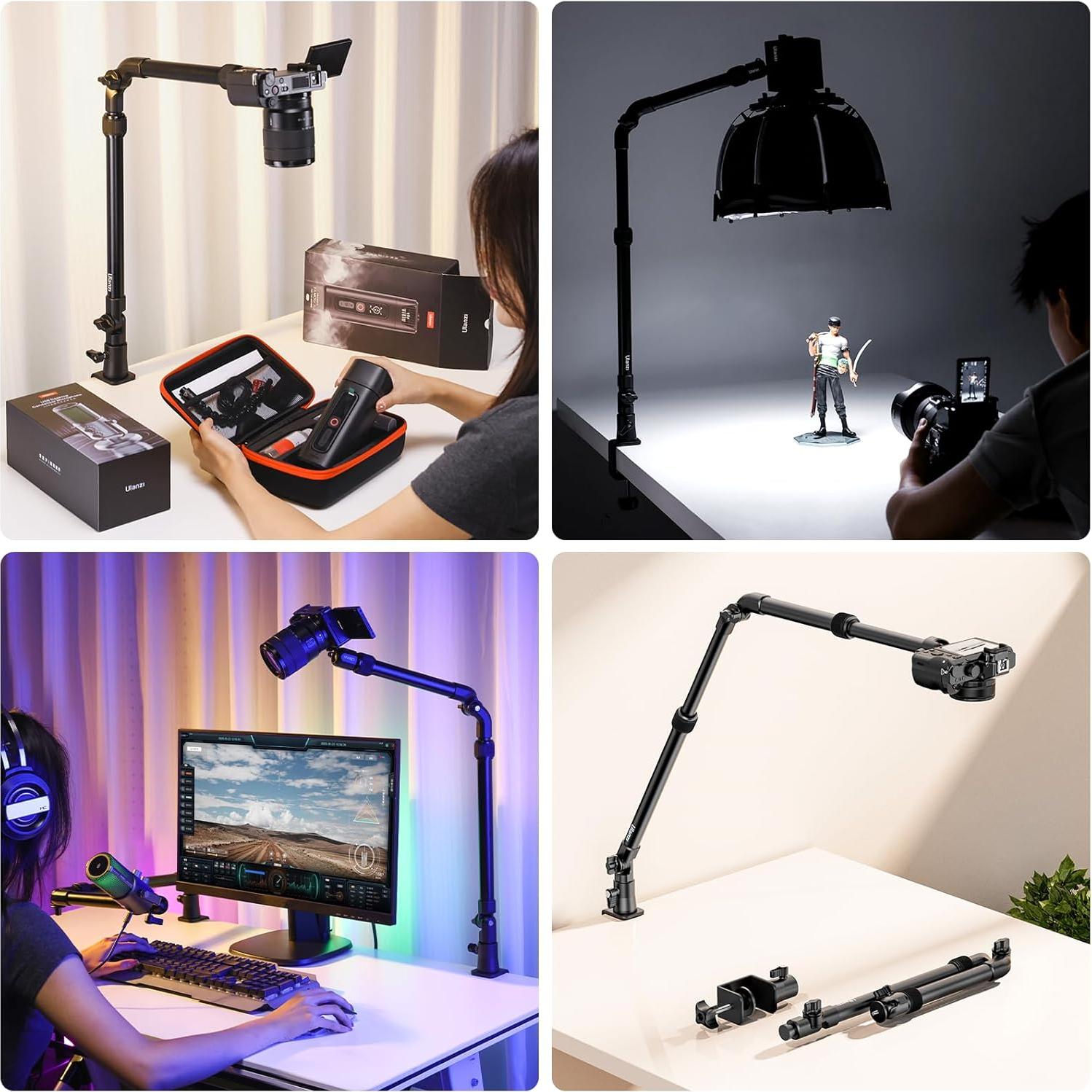 Soporte de Escritorio ULANZI ZJ02 Brazo Articulado 98cm