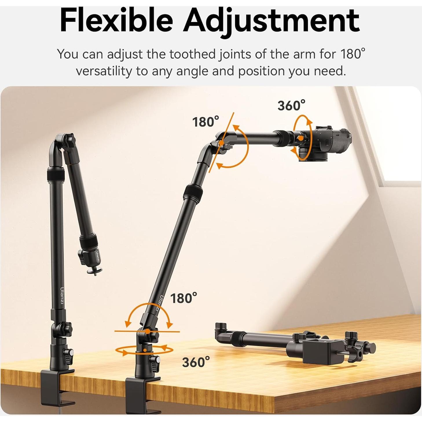 Soporte de Escritorio ULANZI ZJ02 Brazo Articulado 98cm