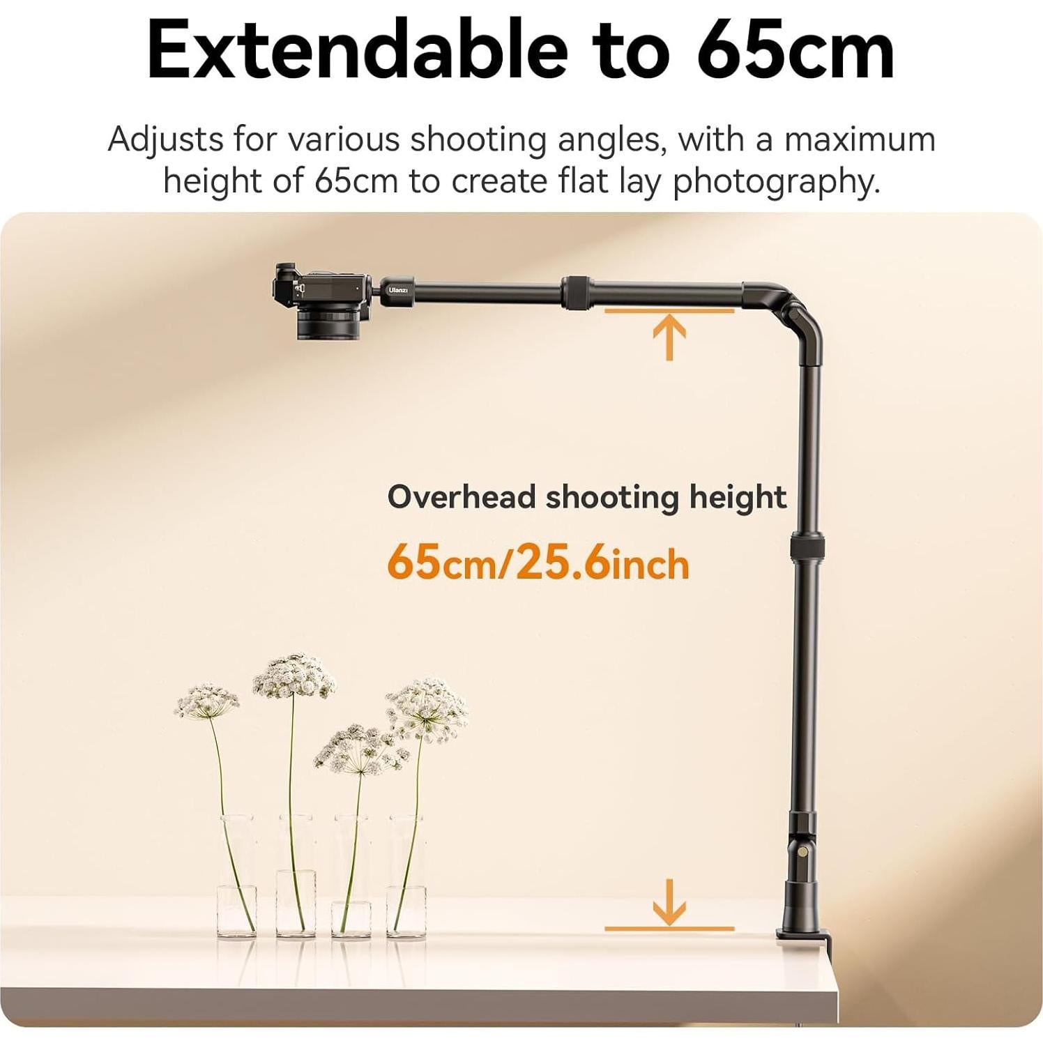 Soporte de Escritorio ULANZI ZJ02 Brazo Articulado 98cm