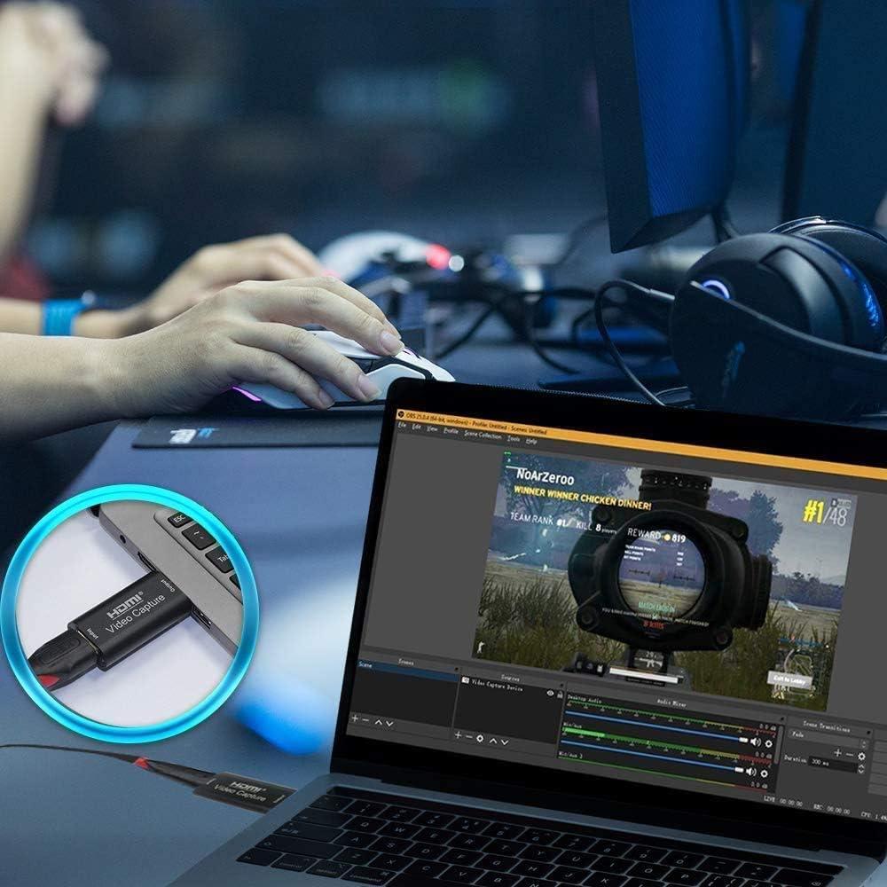 Tarjeta de Captura HDMI a USB 2.0 PDAPTMAG 1080P 30fps