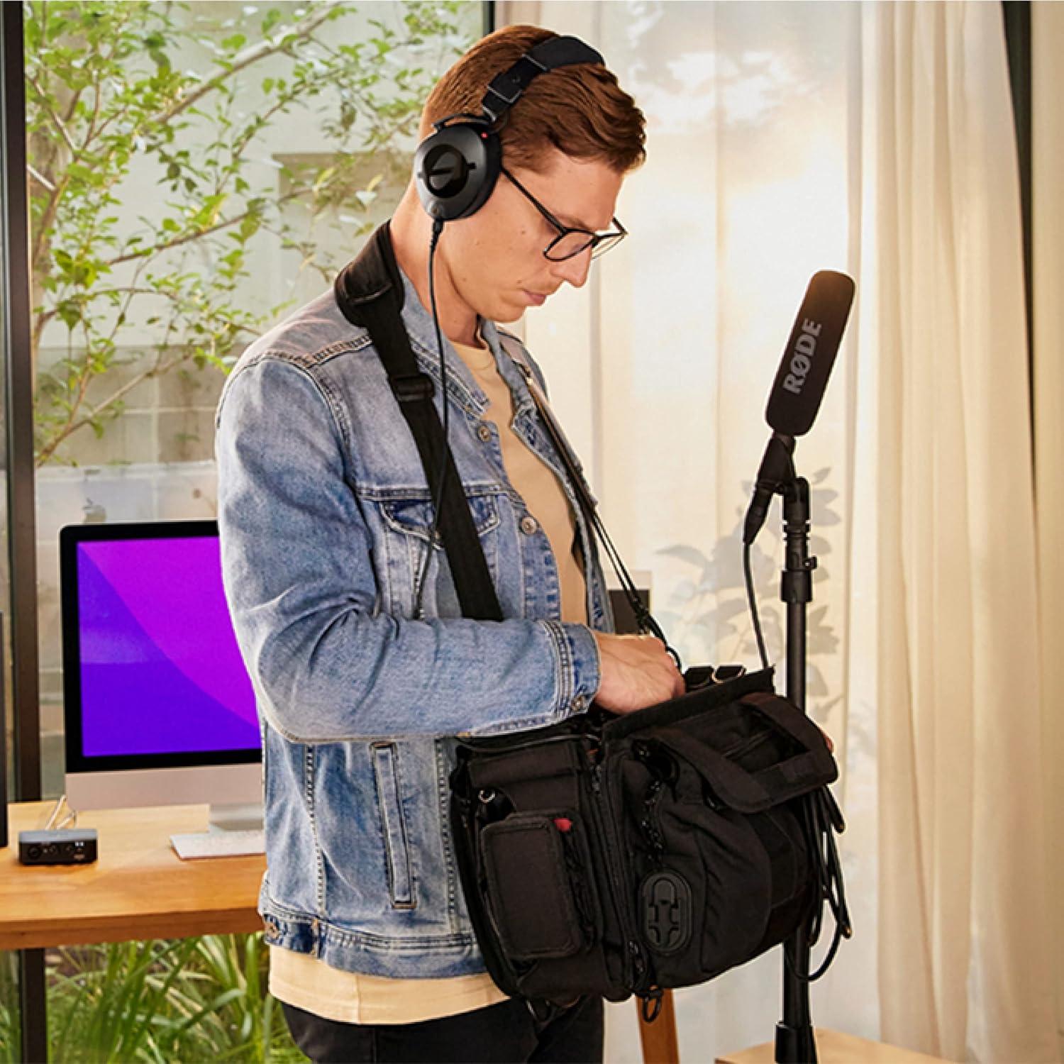 Micrófono de Condensador Tipo Shotgun Rode NTG-1 Negro