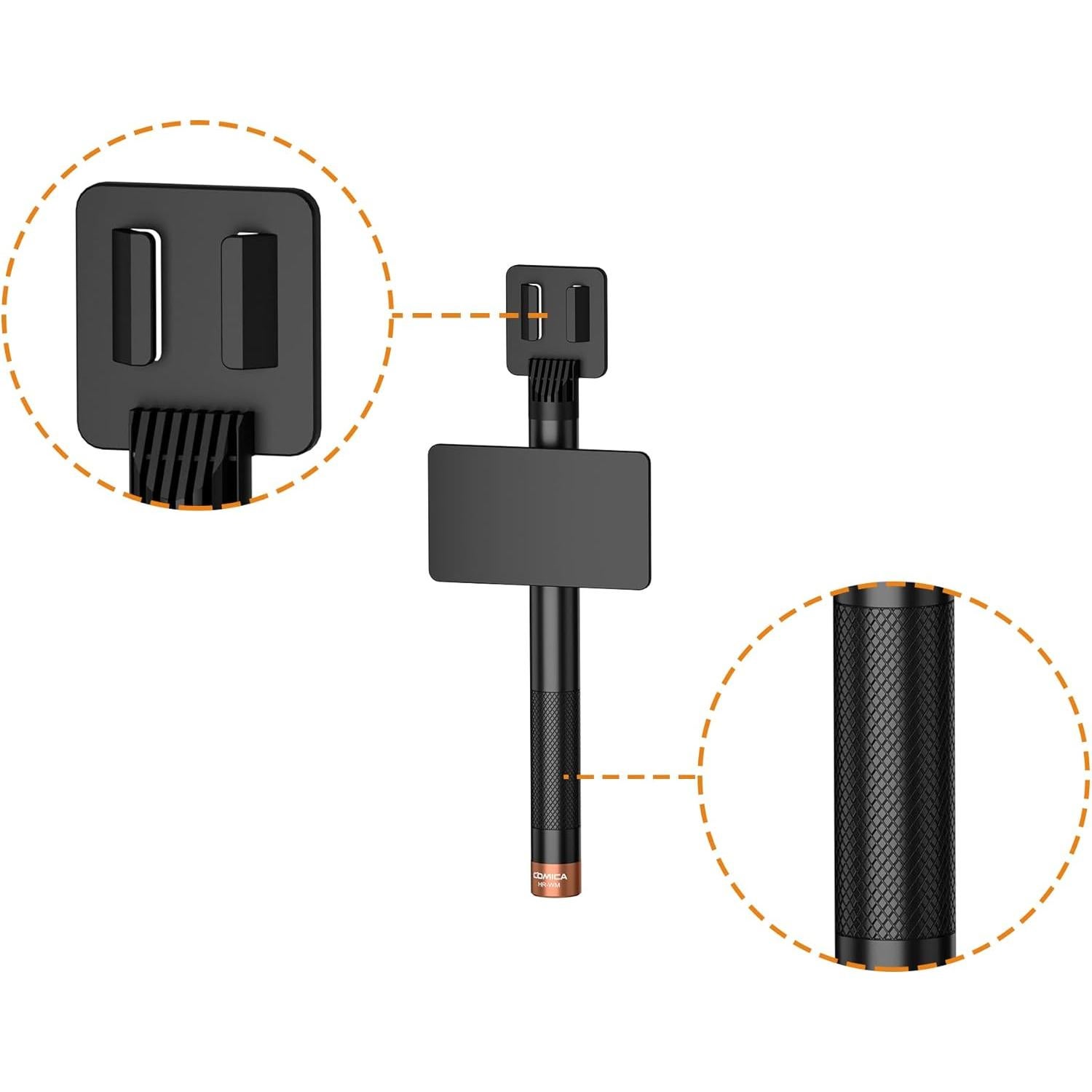 Adaptador Manual Comica HR-WM para Micrófono Lavalier Inalámbrico