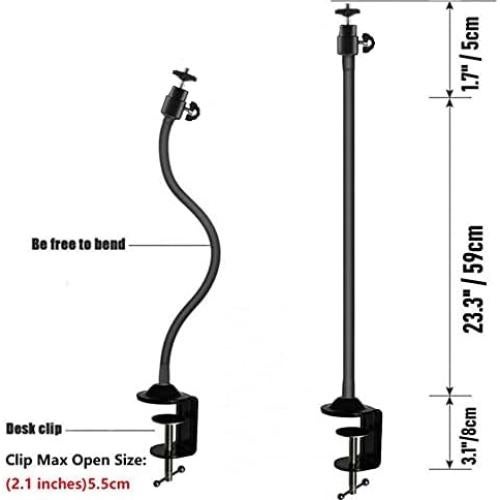 Soporte para Webcam Brio 101 AceTaken, Ajustable 64 cm