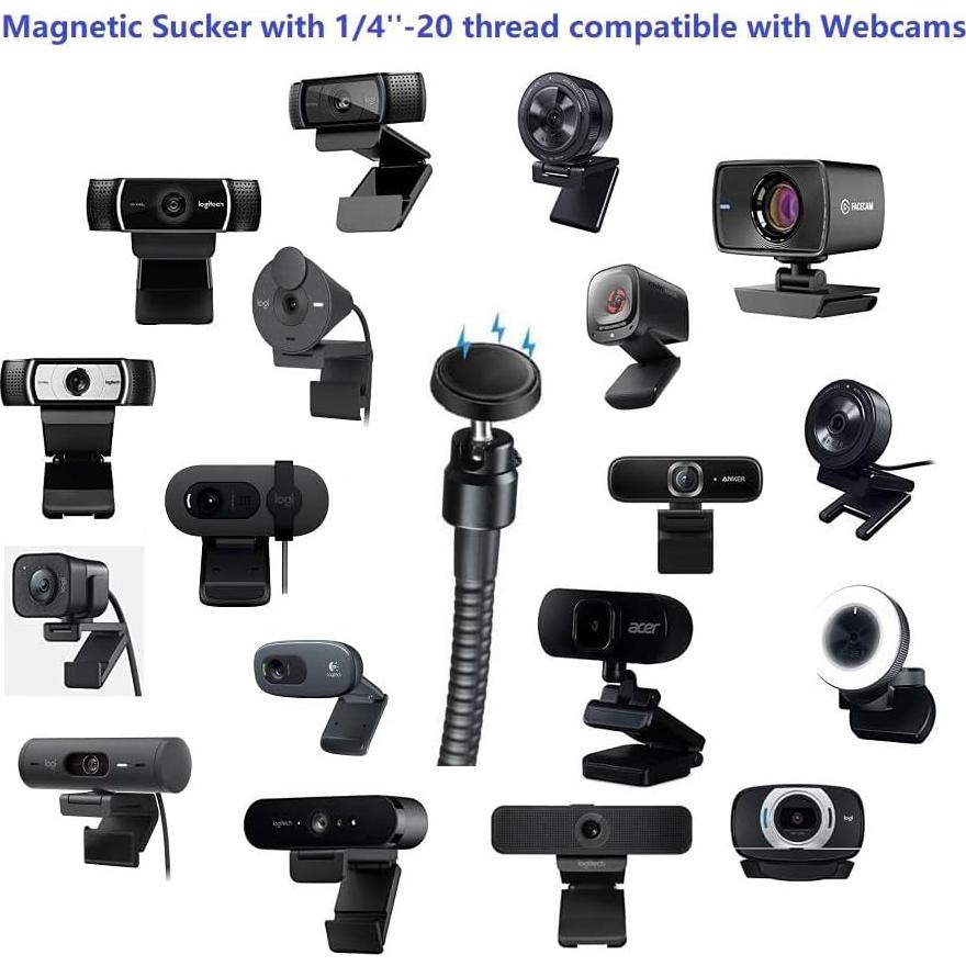 Soporte para Webcam Brio 101 AceTaken, Ajustable 64 cm