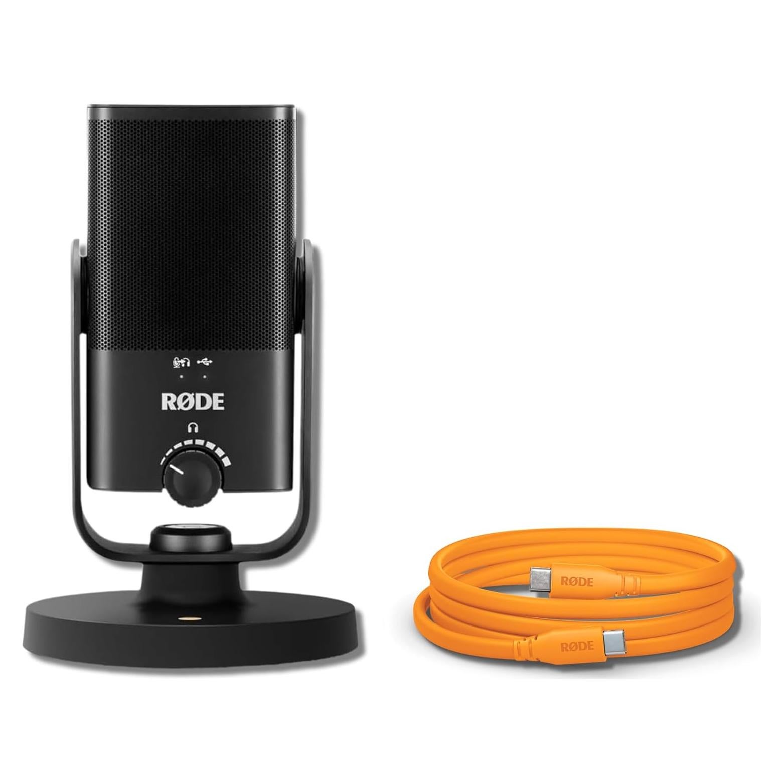 Micrófono USB Rode NT-USB Mini para Podcasting y Streaming