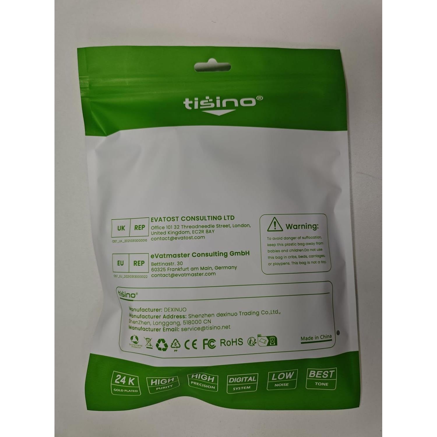 Tisino XLR to 3.5mm Microphone Cable,Unblanced XLR Female to 1/8 inch Mic Cord for Camcorders, DSLR Cameras, Computer Recording Device and More - 3.3 feet