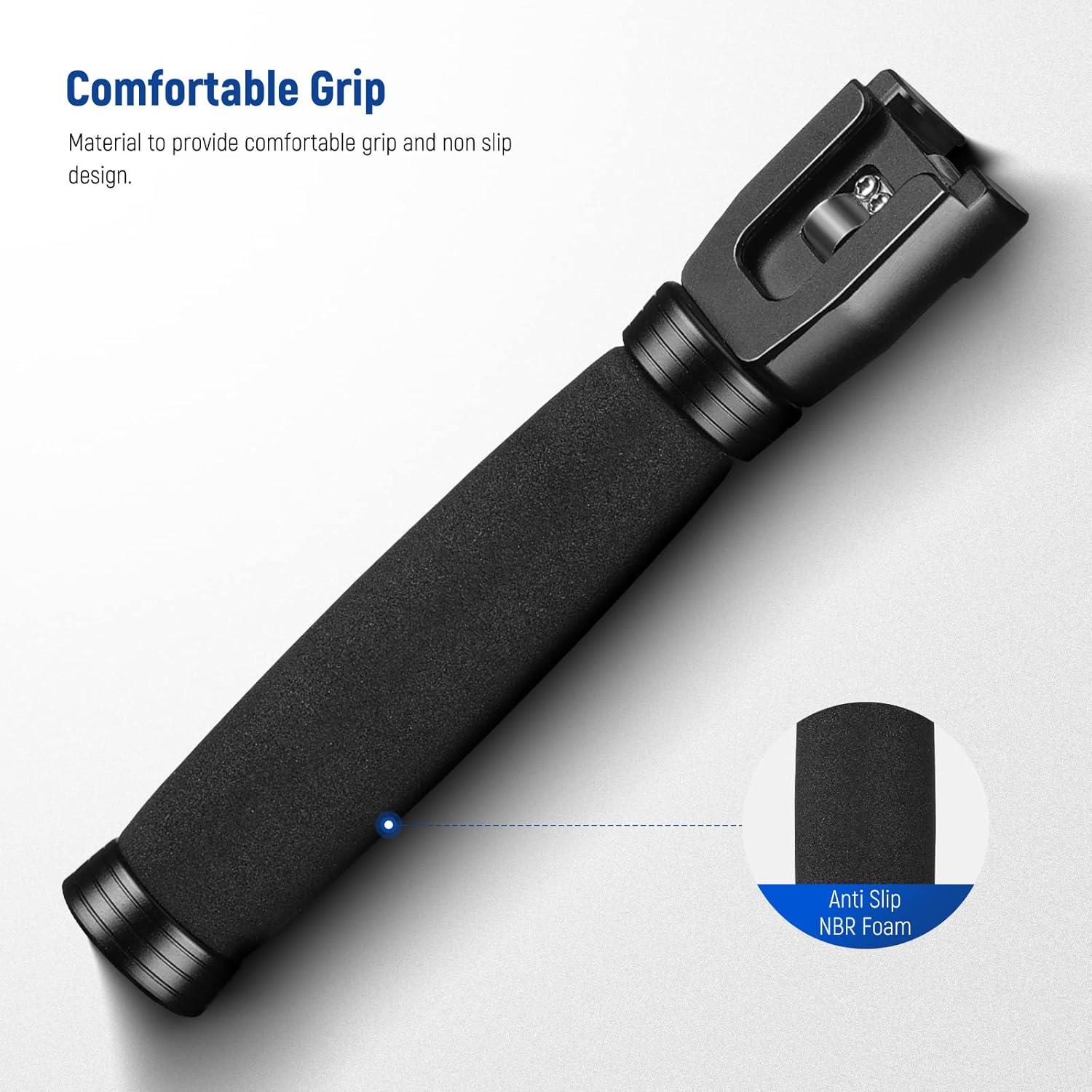 Mango de Micrófono Telescópico NEEWER MS004 30cm para Entrevistas