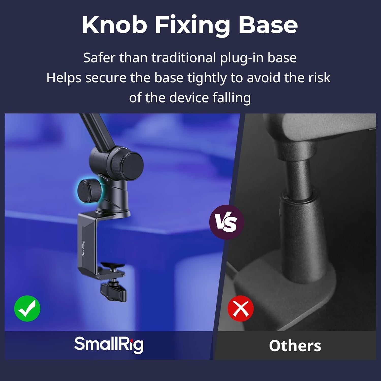 Soporte de Micrófono SmallRig 4303 con Brazo Hidráulico Ajustable