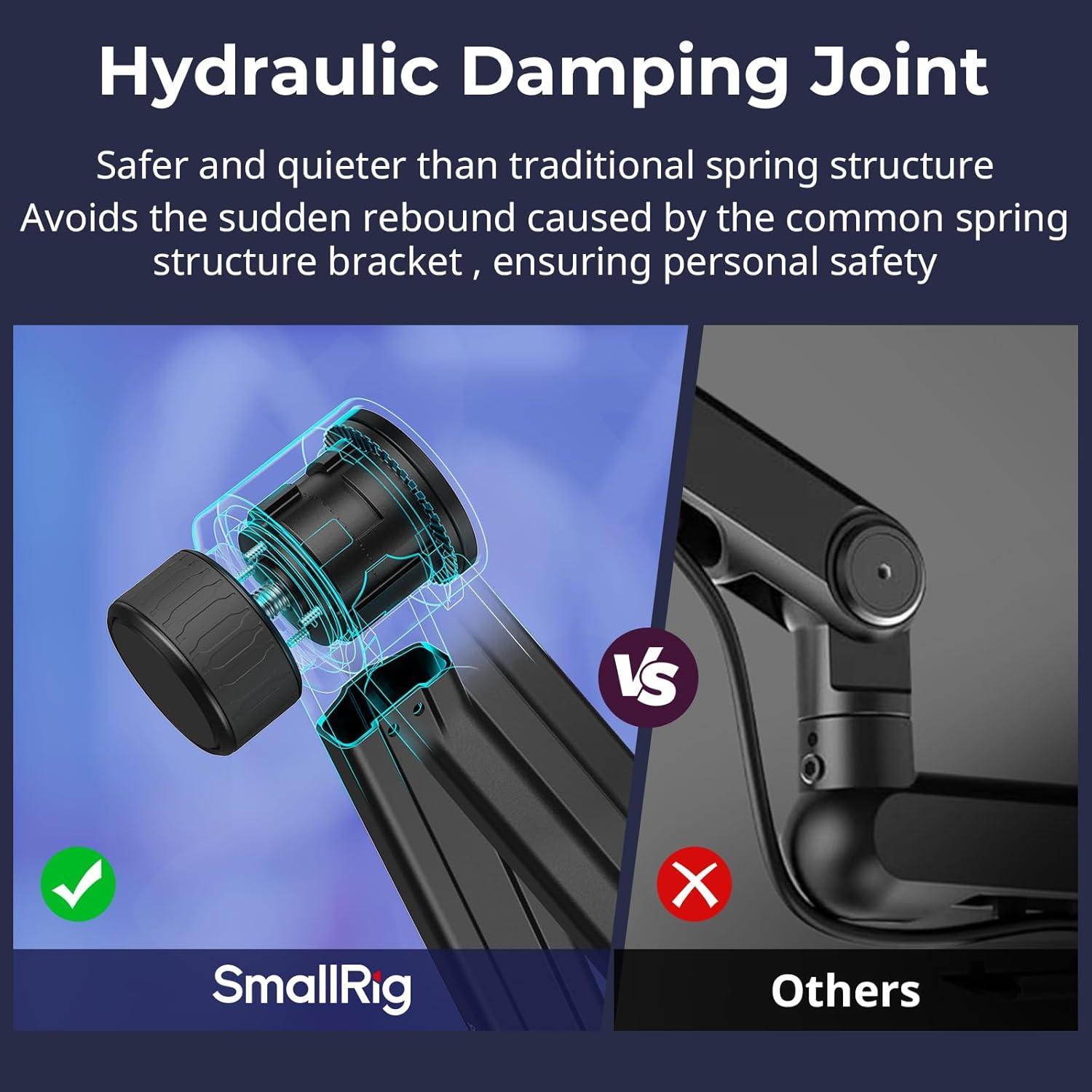 Soporte de Micrófono SmallRig 4303 con Brazo Hidráulico Ajustable