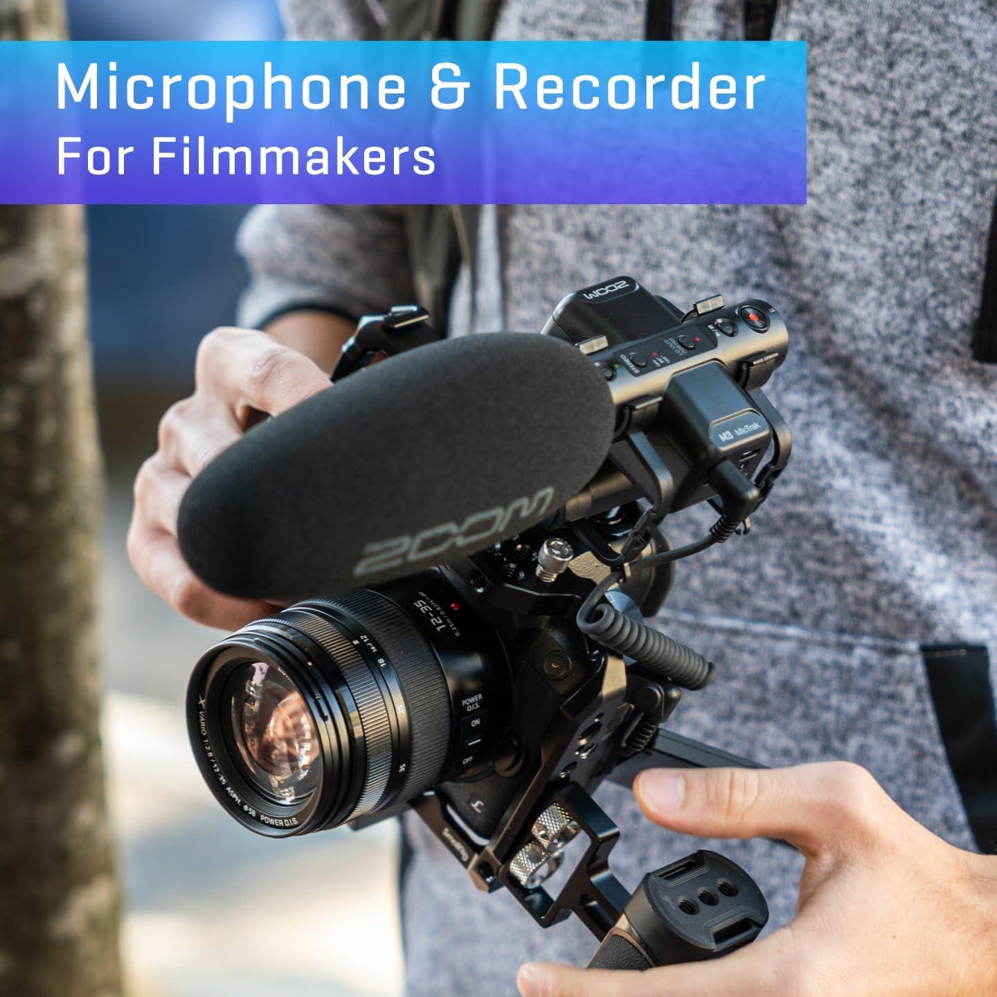 Micrófono de Condensador ZOOM M3 Estéreo 32-Bit Float