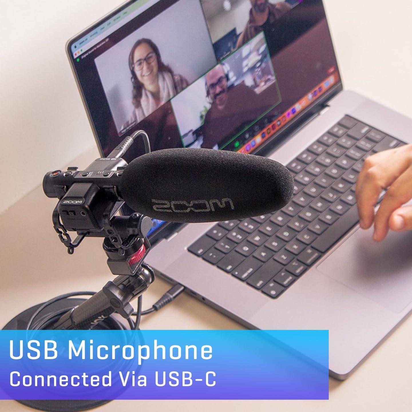 Micrófono de Condensador ZOOM M3 Estéreo 32-Bit Float